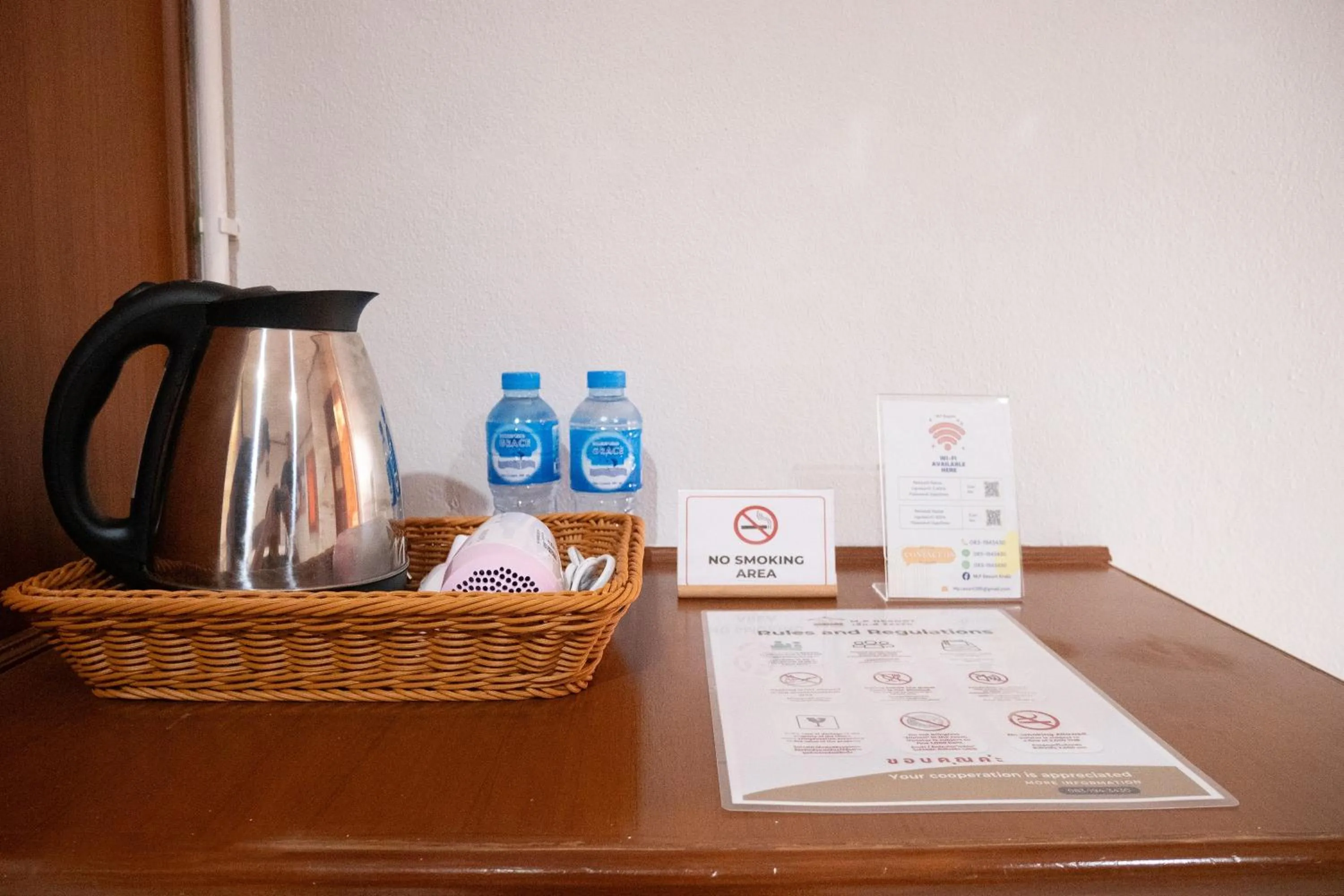 Area and facilities in M.P Resort