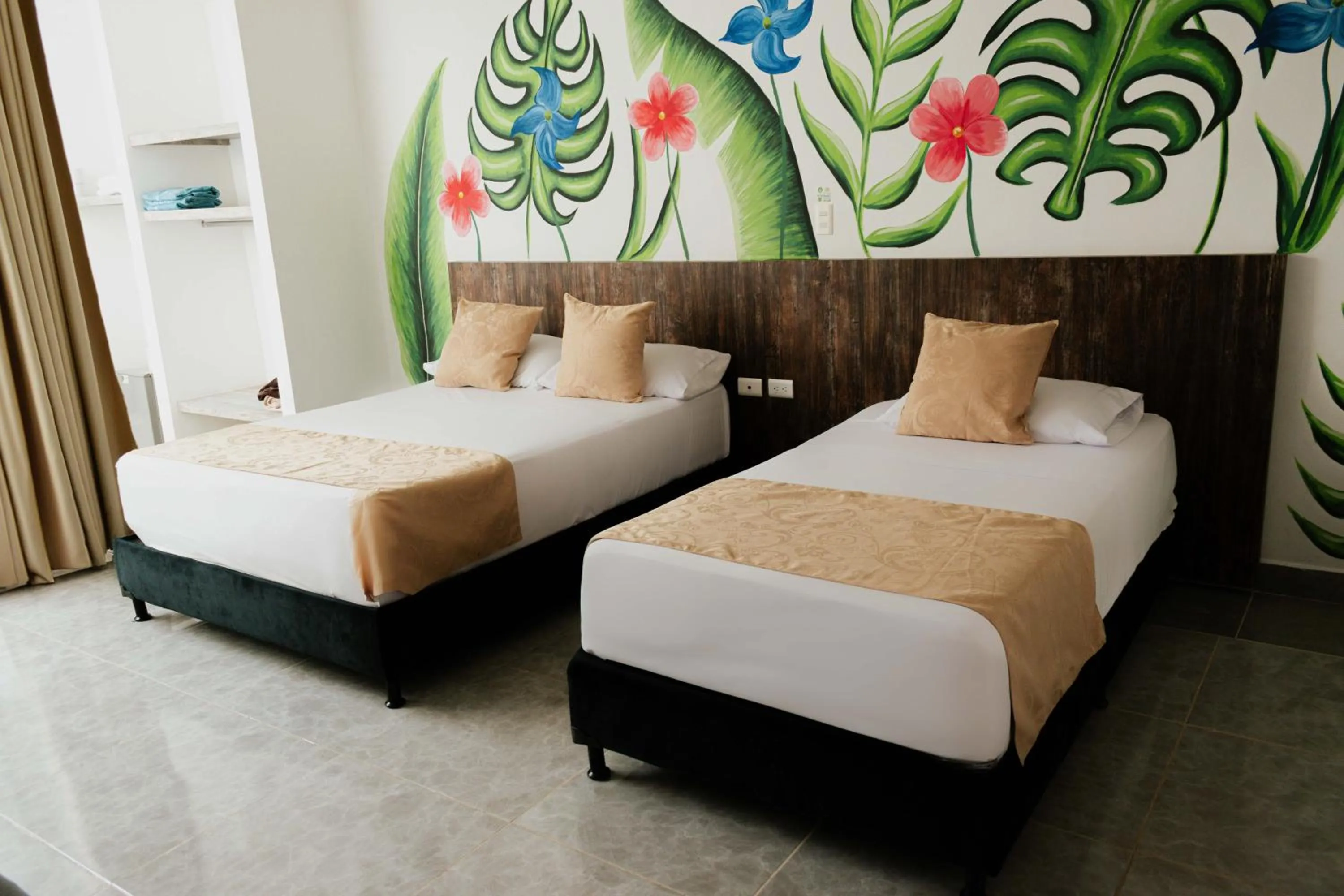 Bedroom, Bed in Hotel Portón del Sol