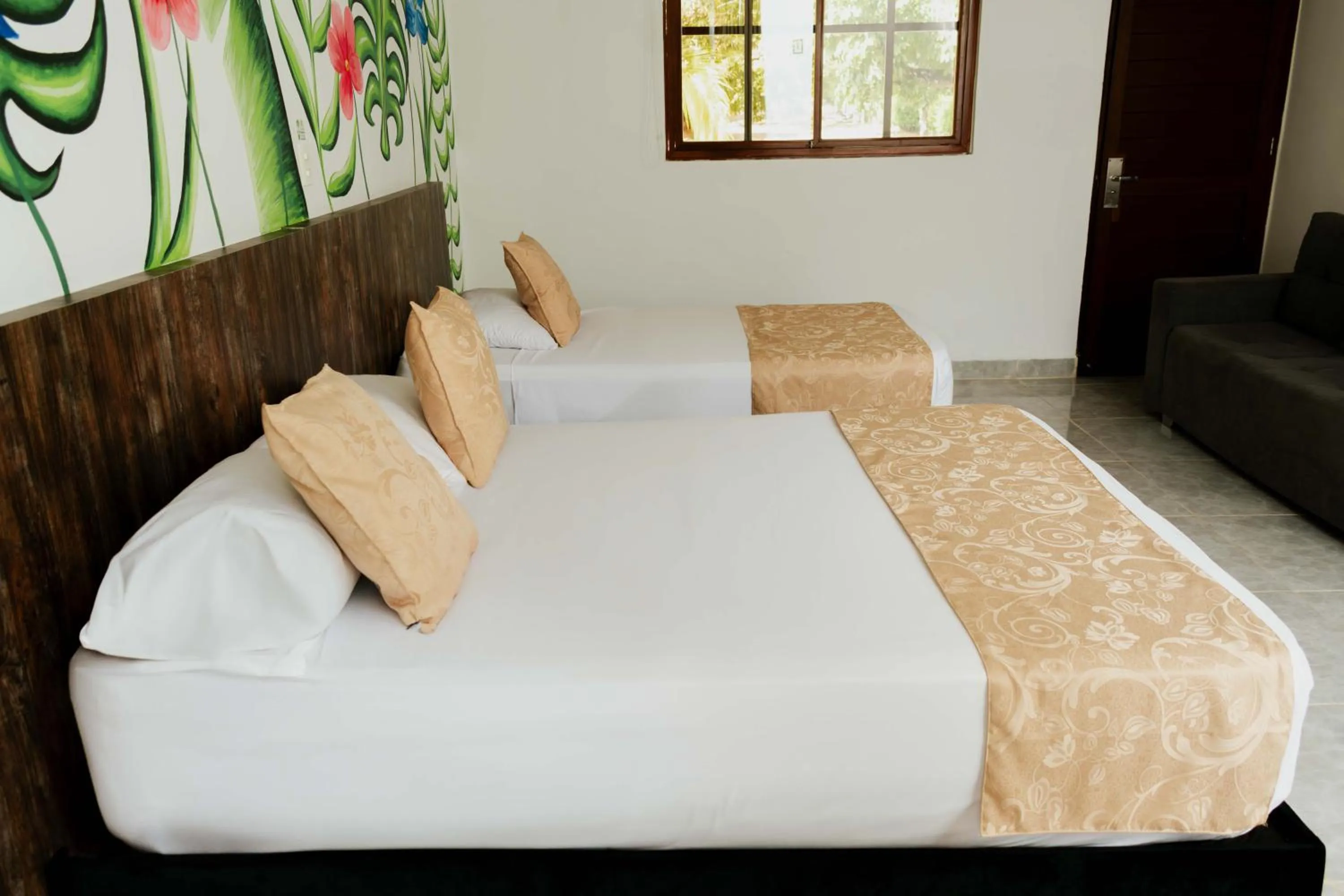 Bedroom, Bed in Hotel Portón del Sol