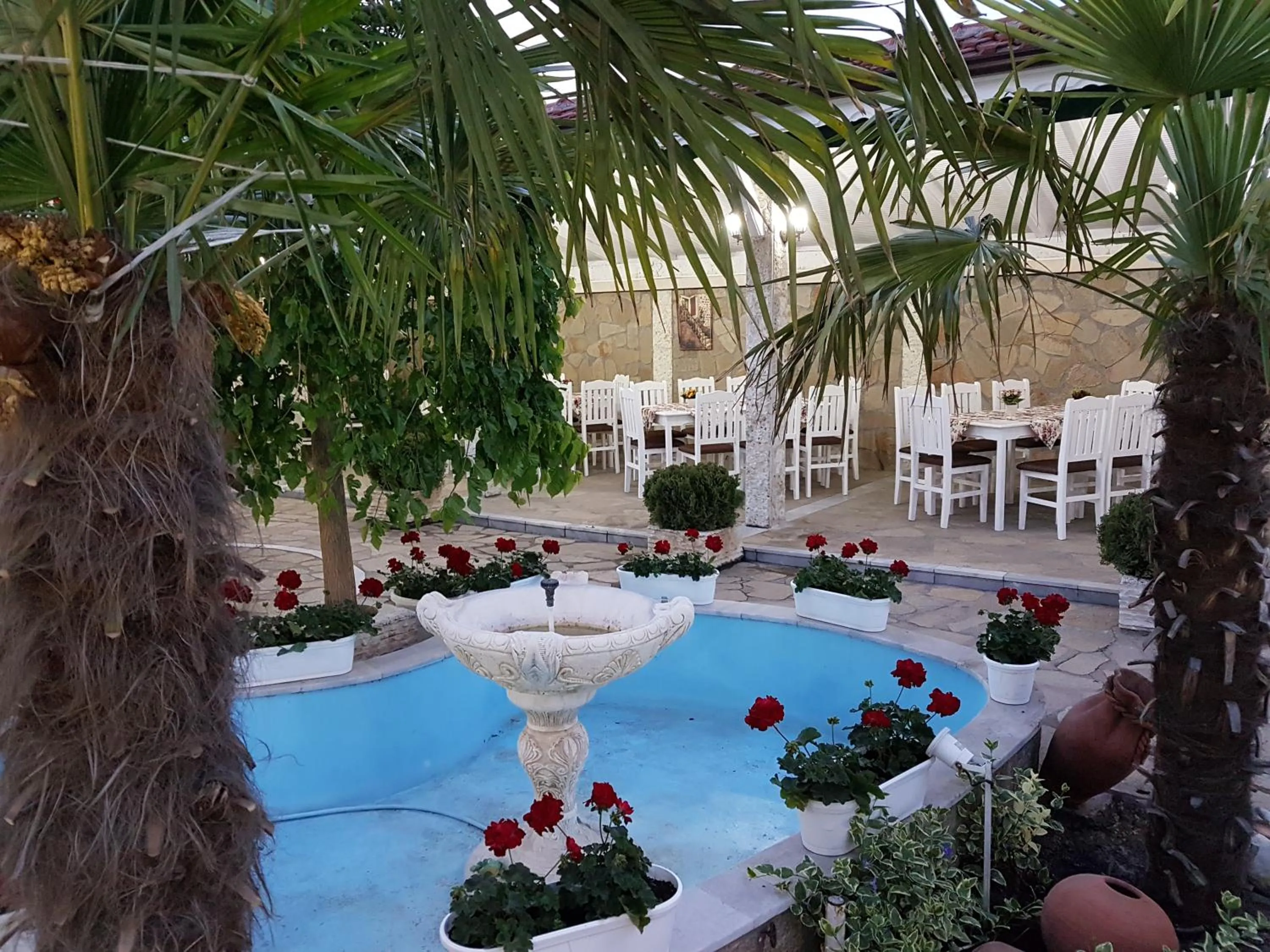 Garden in Hotel Fantasy