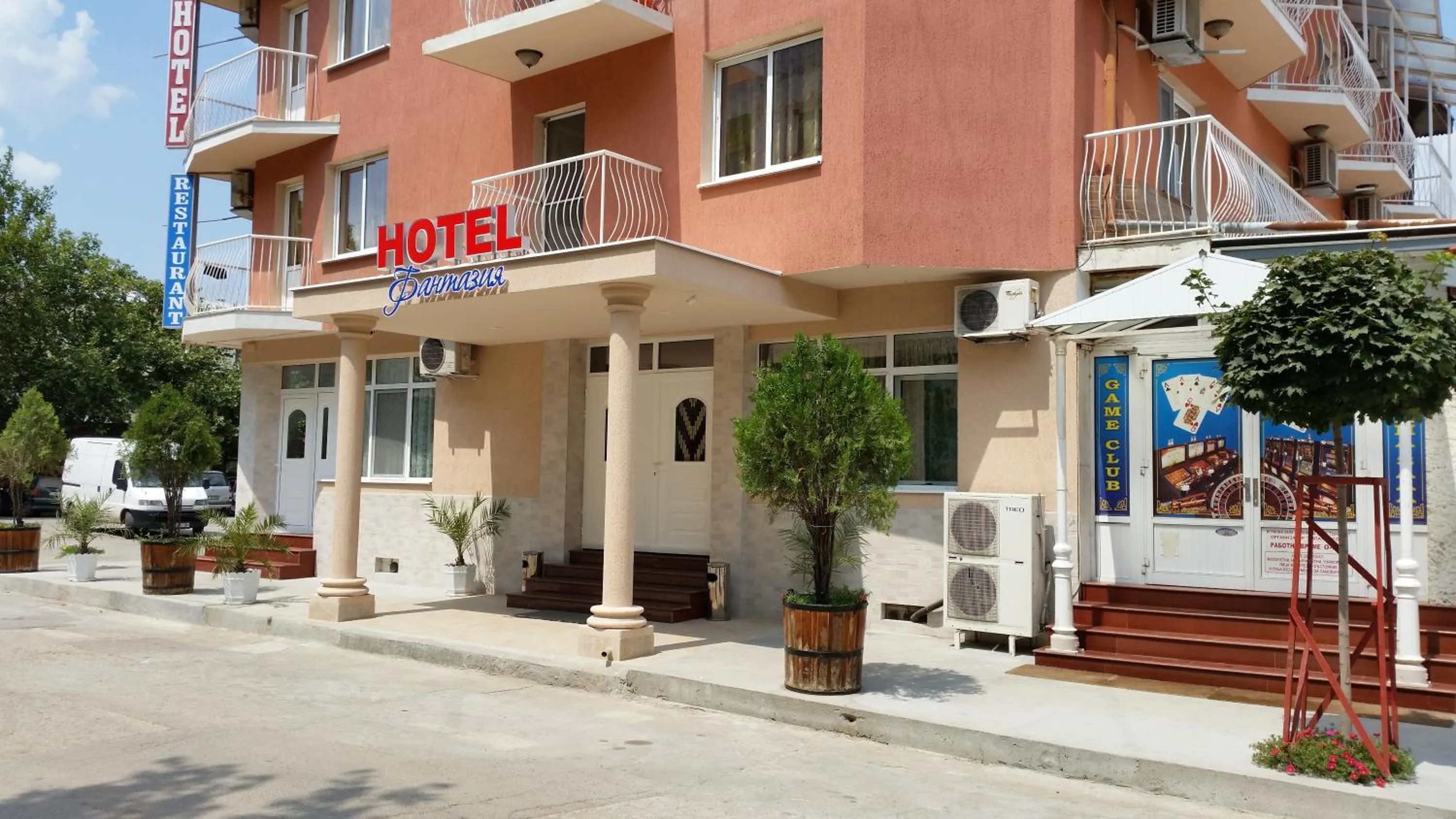 Property building in Hotel Fantasy