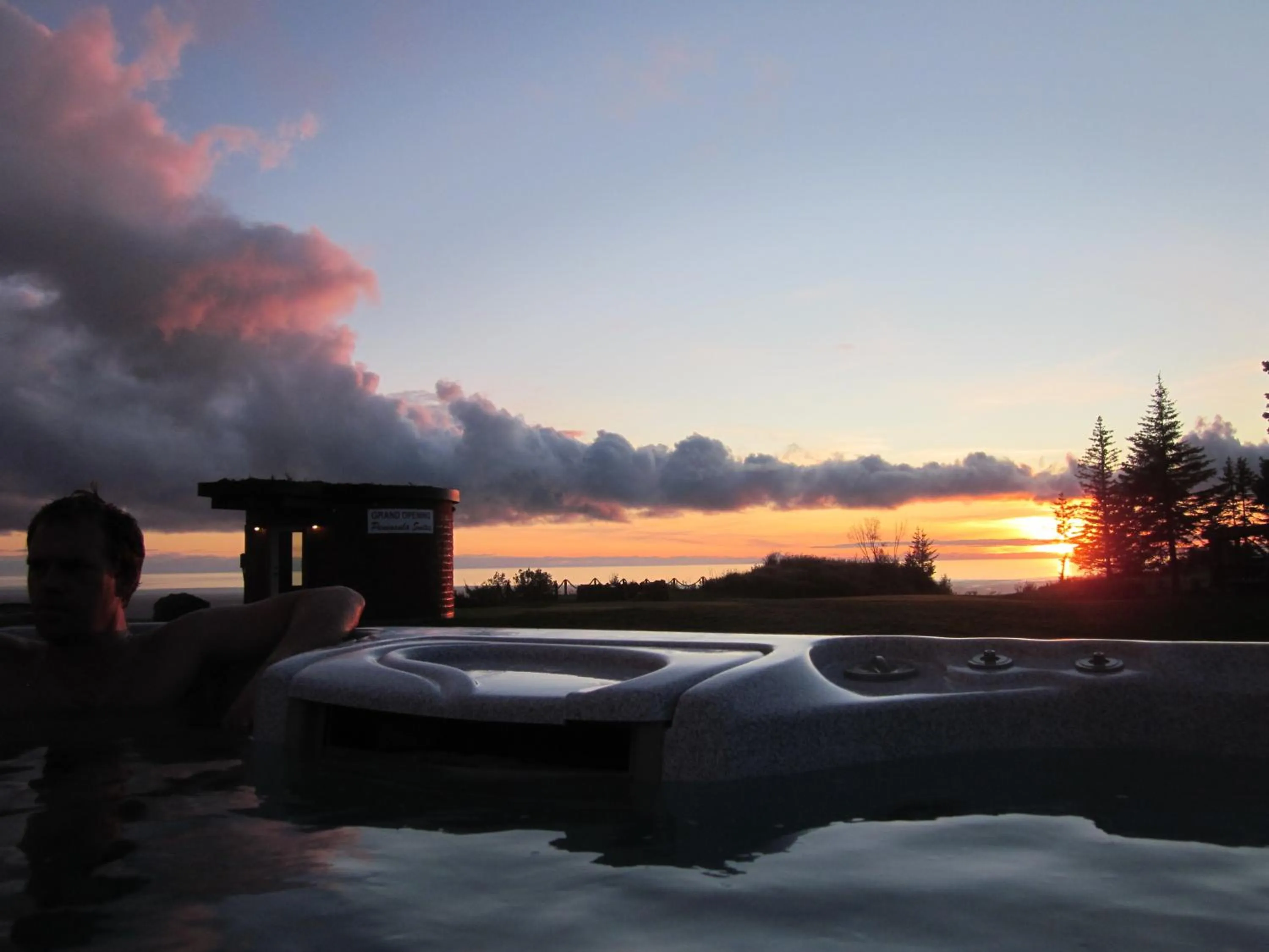 Sunset in Kenai Peninsula Suites