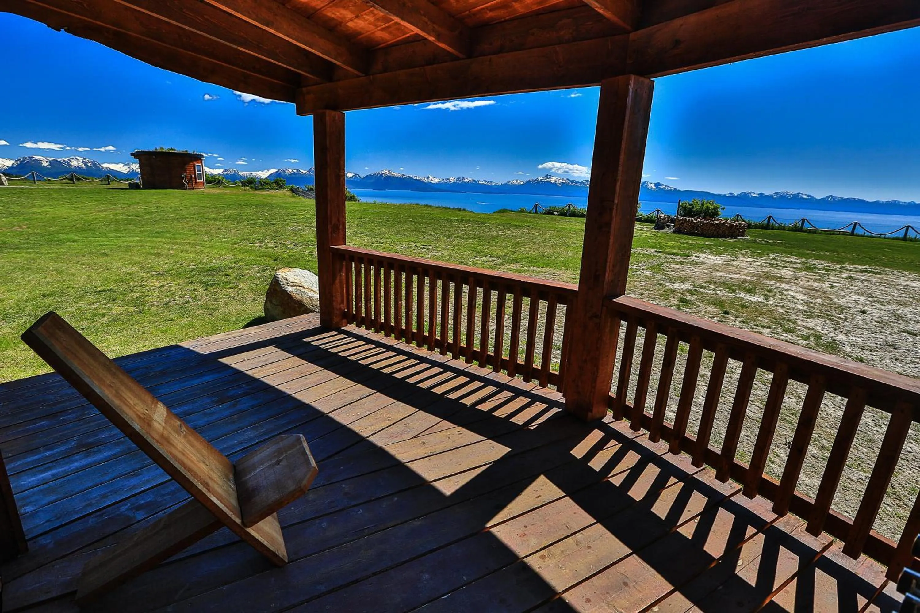 Mountain view in Kenai Peninsula Suites