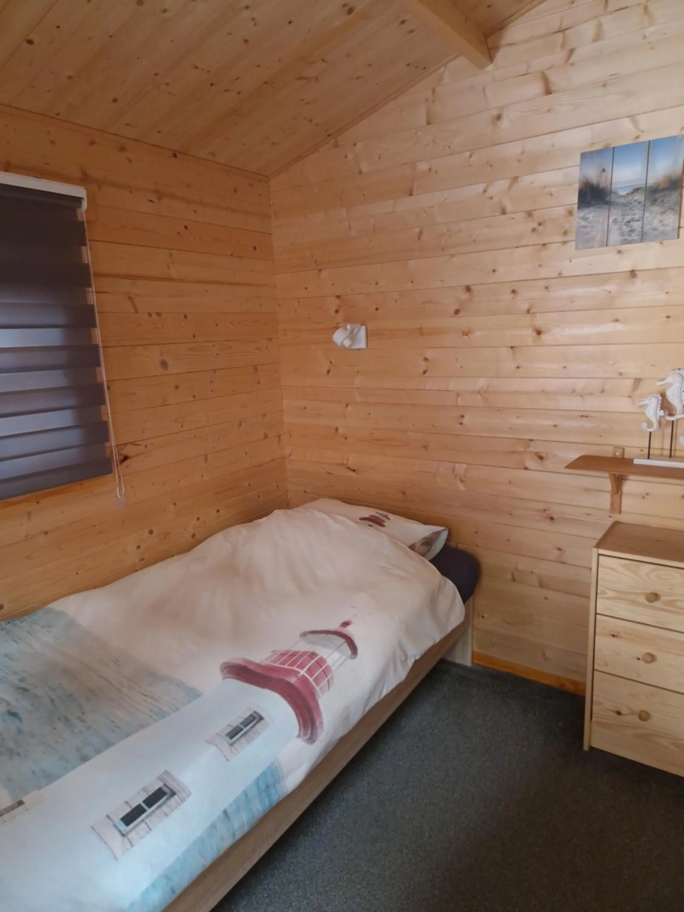 Bed in Slaaphuisjes LauwersmeerPlezier!