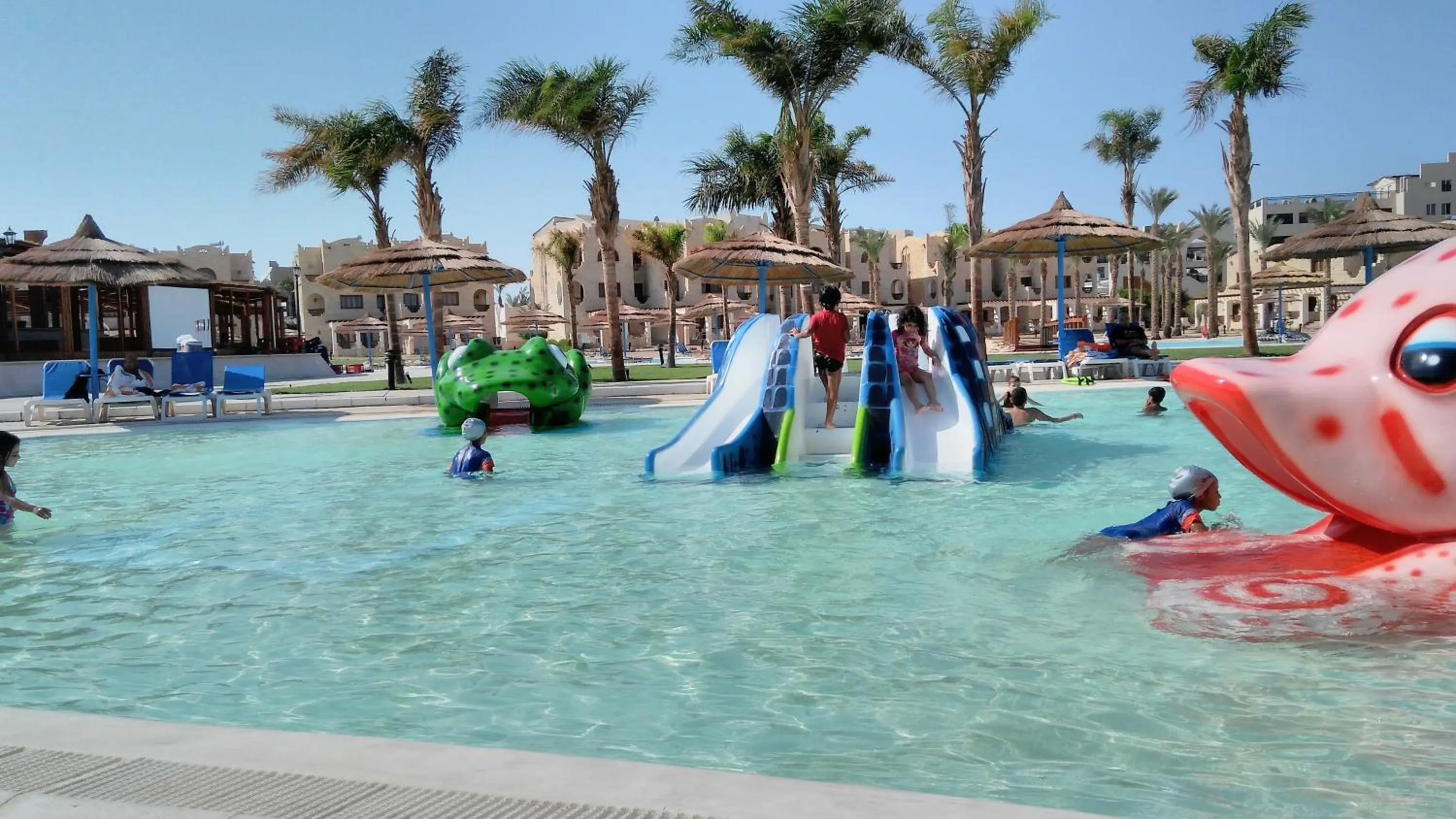 Children play ground in Royal Lagoons Resort & Aqua Park Families and Couples Only