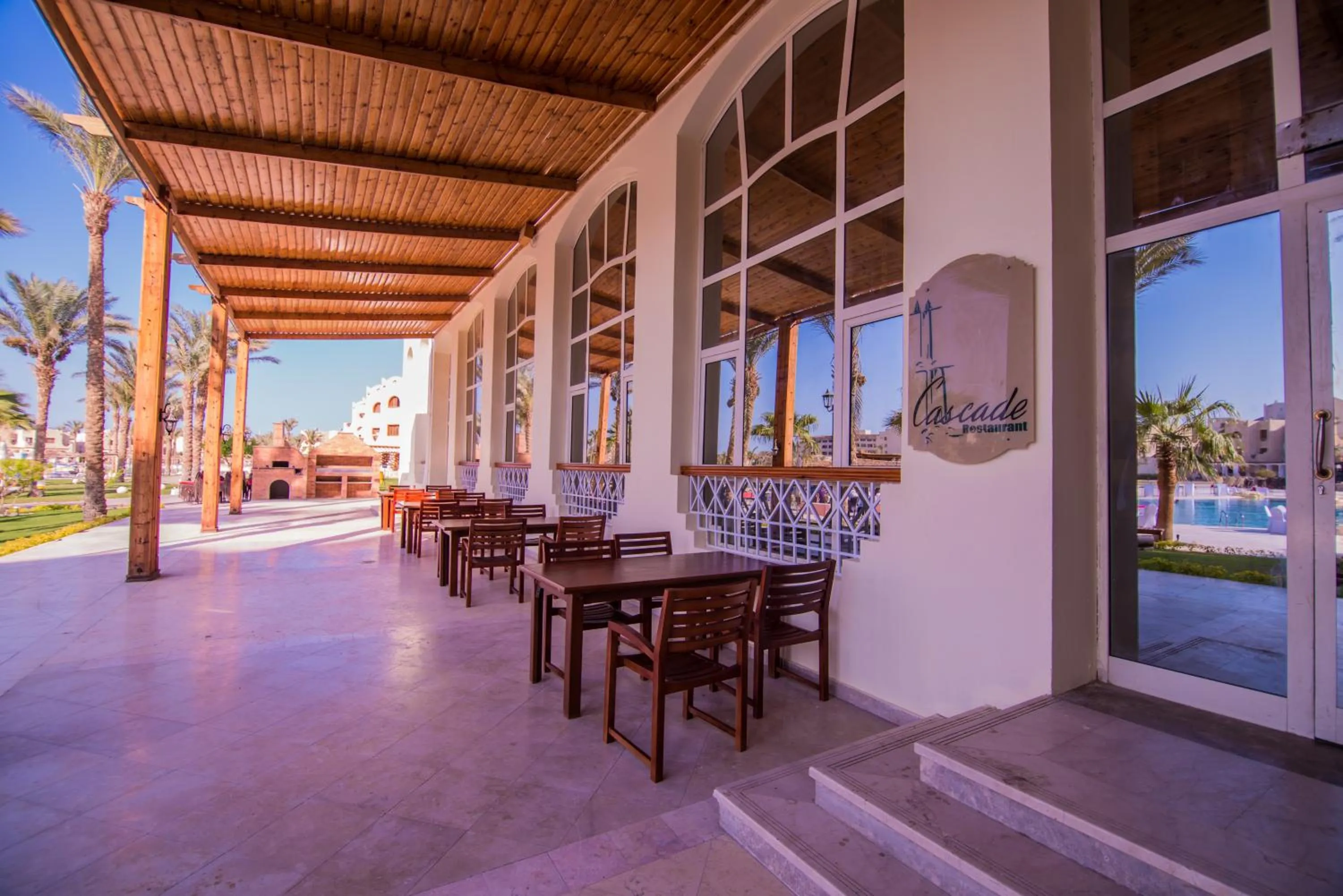 Garden in Royal Lagoons Resort & Aqua Park Families and Couples Only