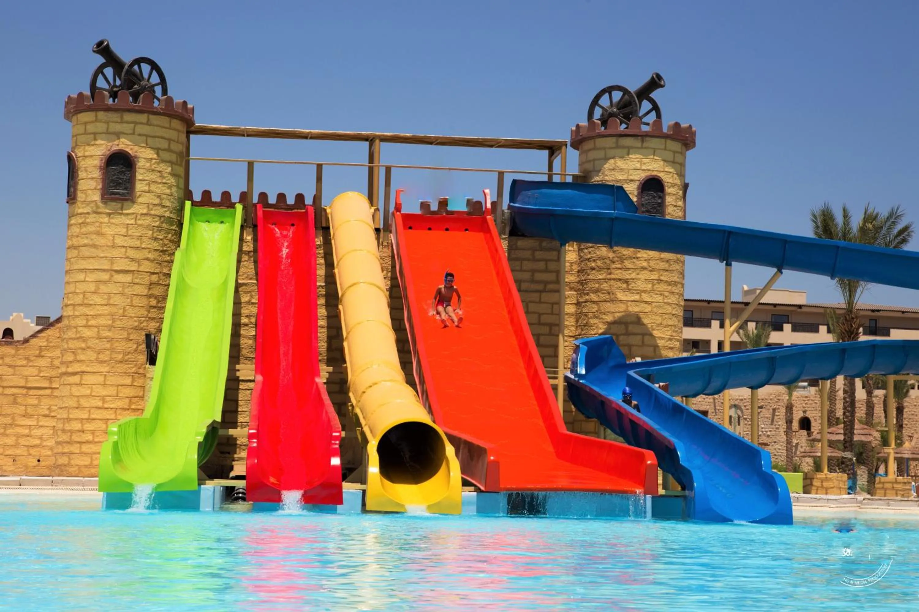 Aqua park in Royal Lagoons Resort & Aqua Park Families and Couples Only