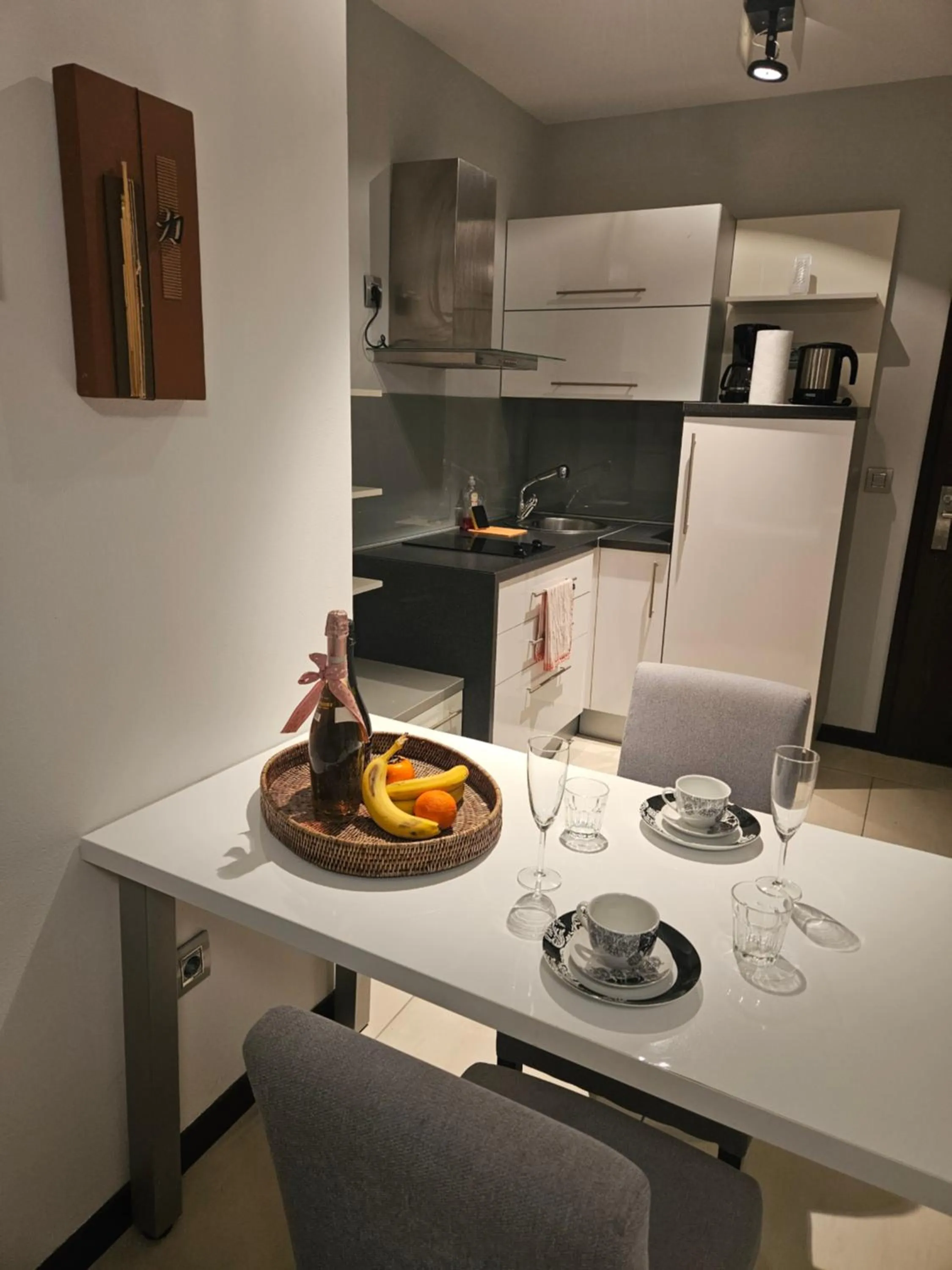 Kitchen or kitchenette in Kristal Paris Resort