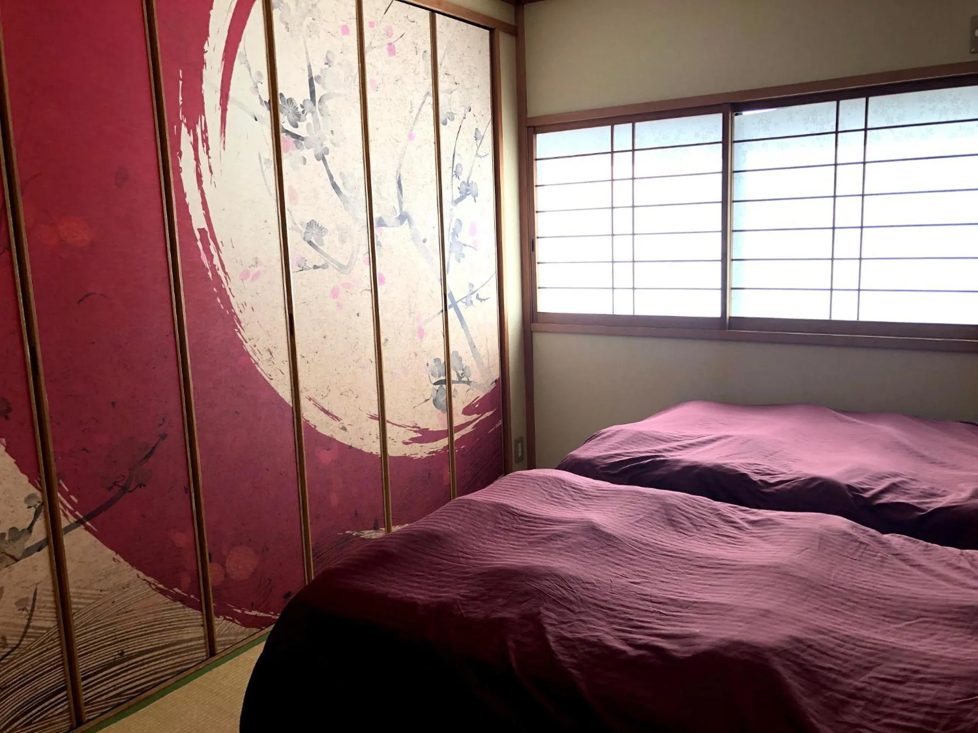 Bedroom, Bed in Sakura Komachi