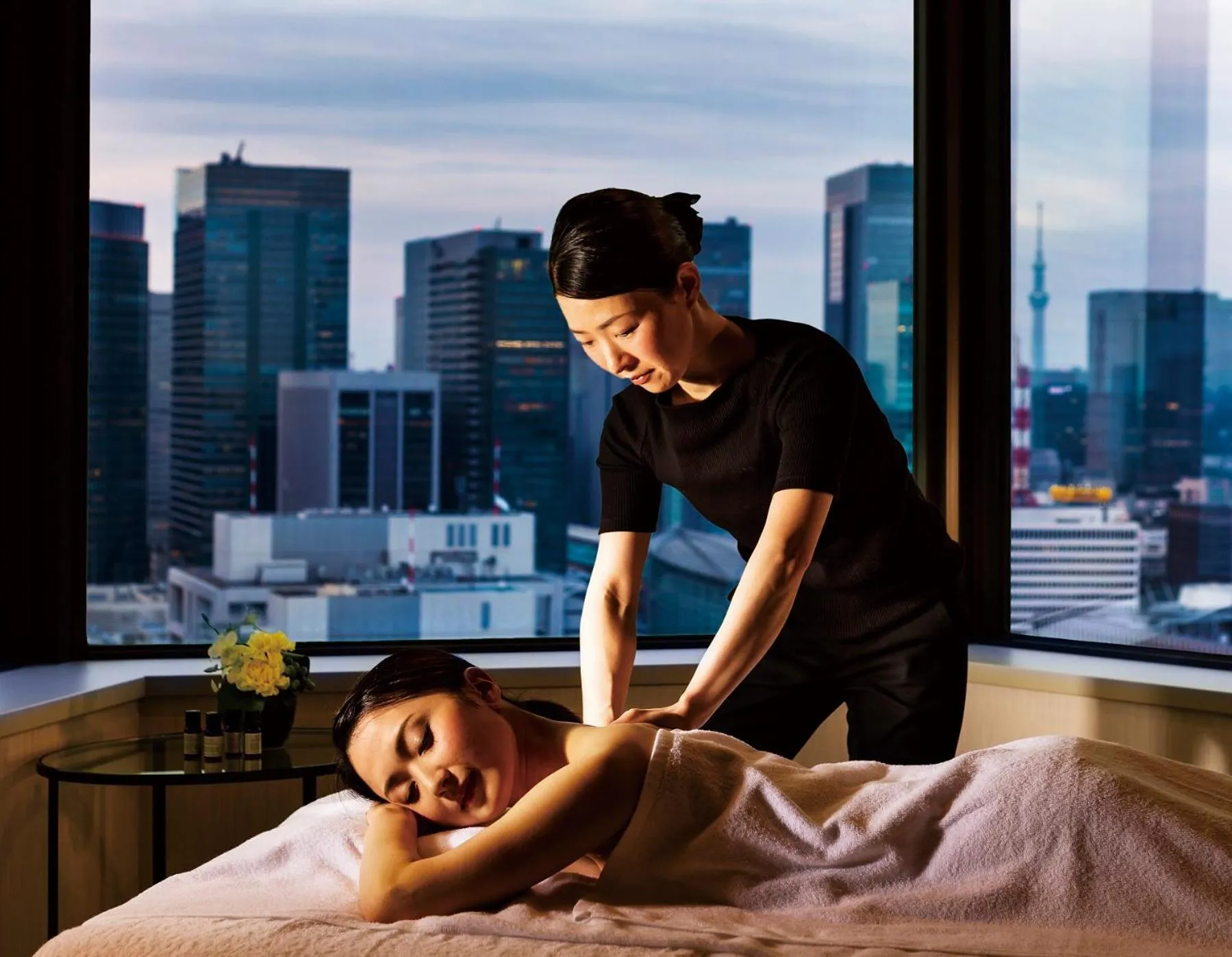 Massage in Imperial Hotel Tokyo