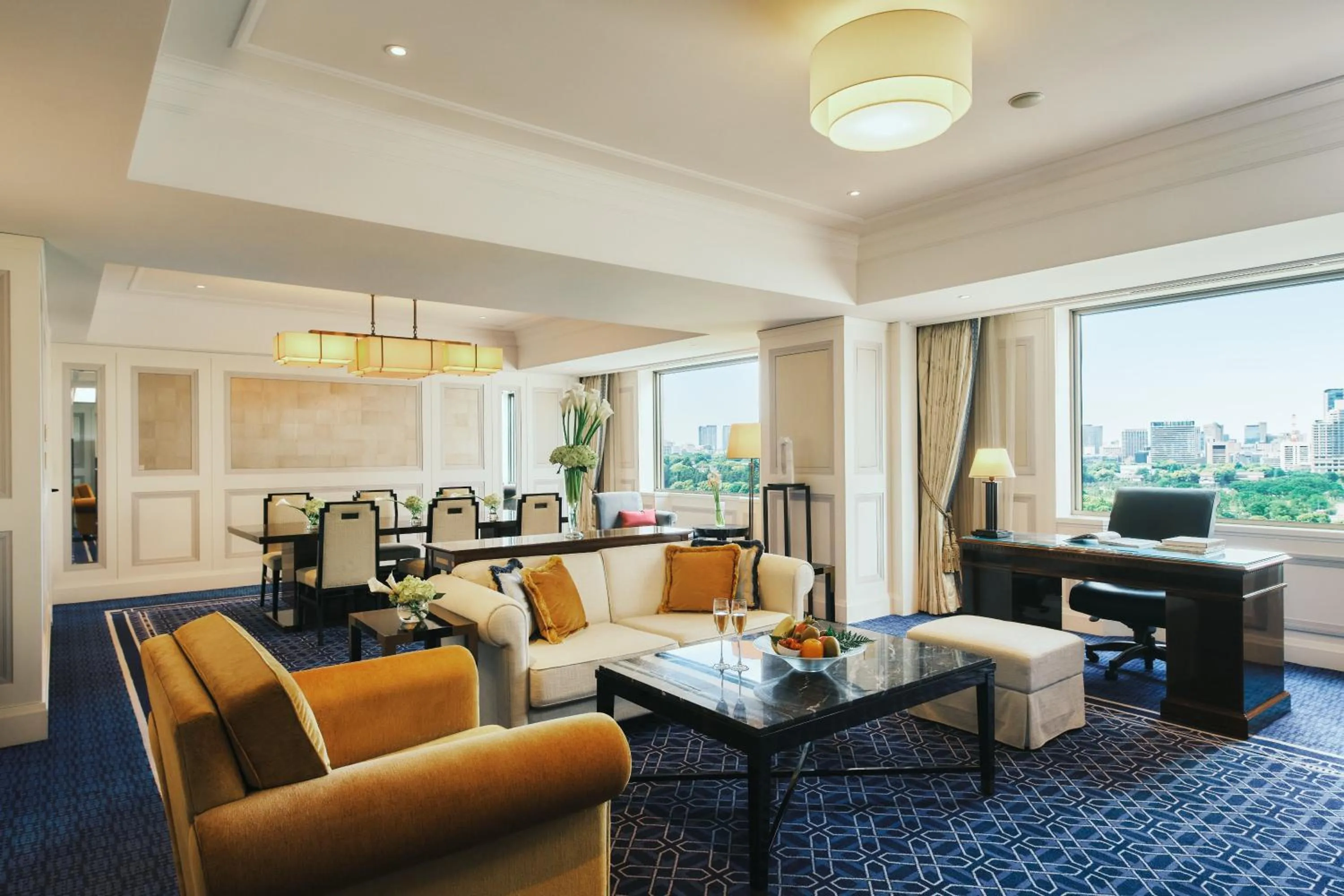 Photo of the whole room in Imperial Hotel Tokyo