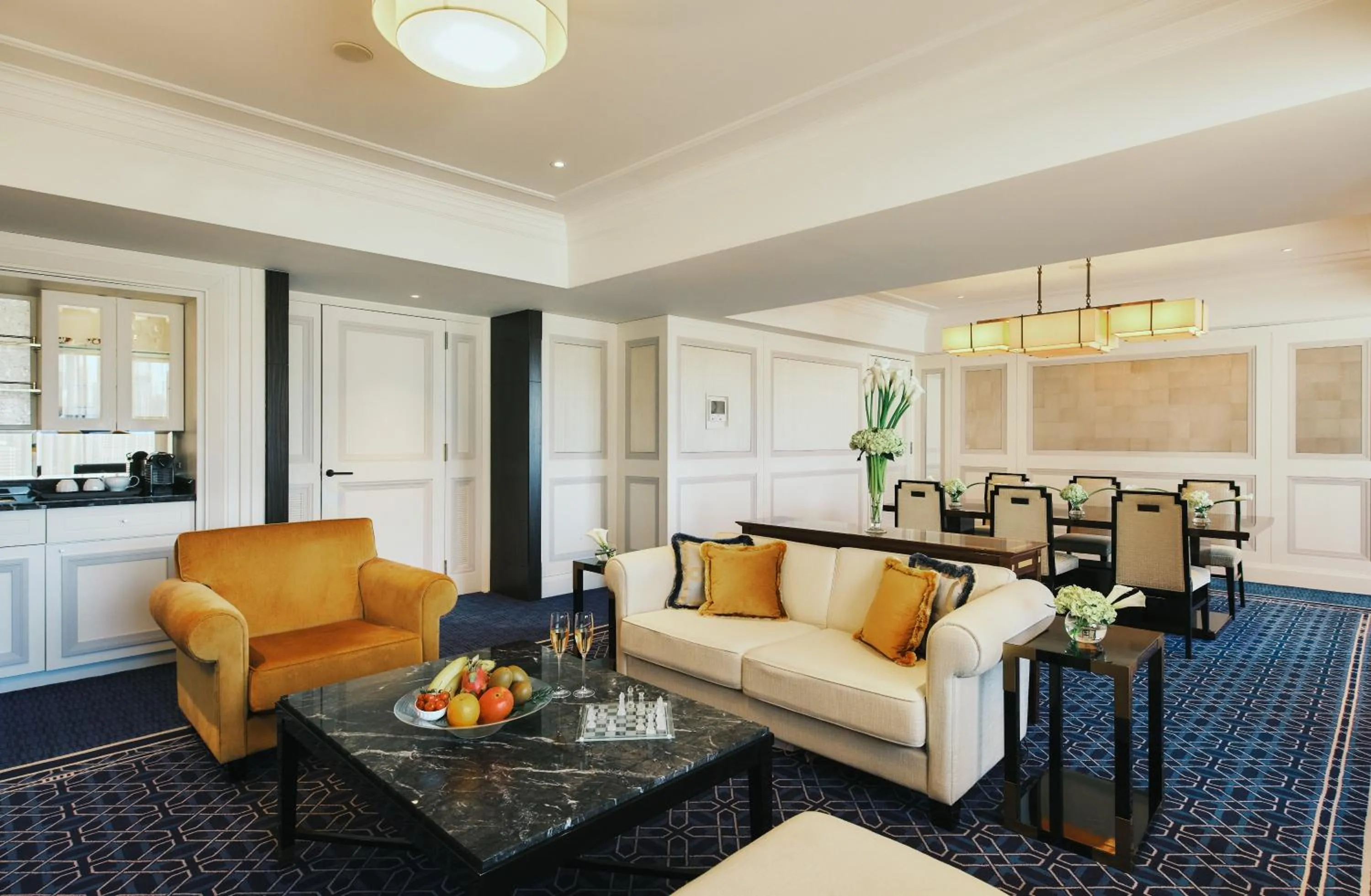 Photo of the whole room in Imperial Hotel Tokyo