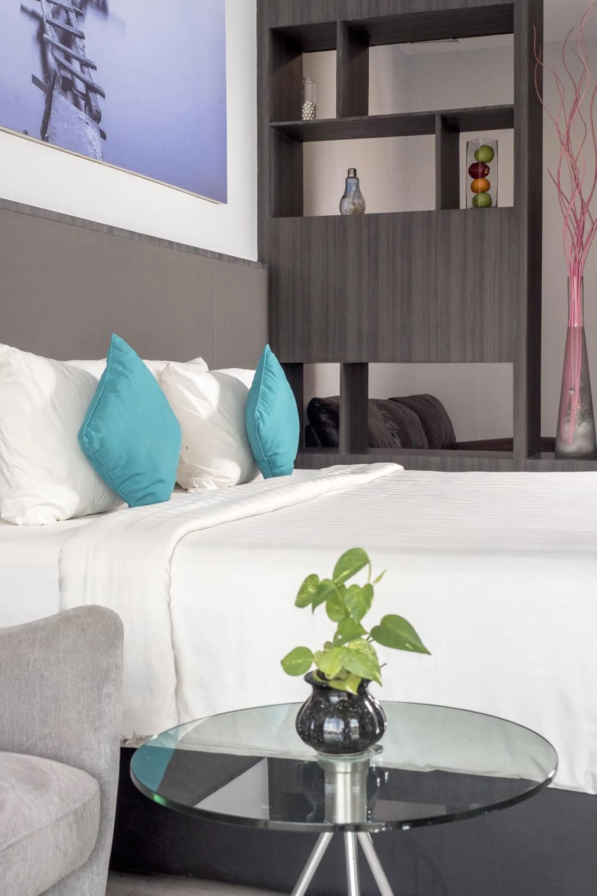 Seating area in The Hills Batam