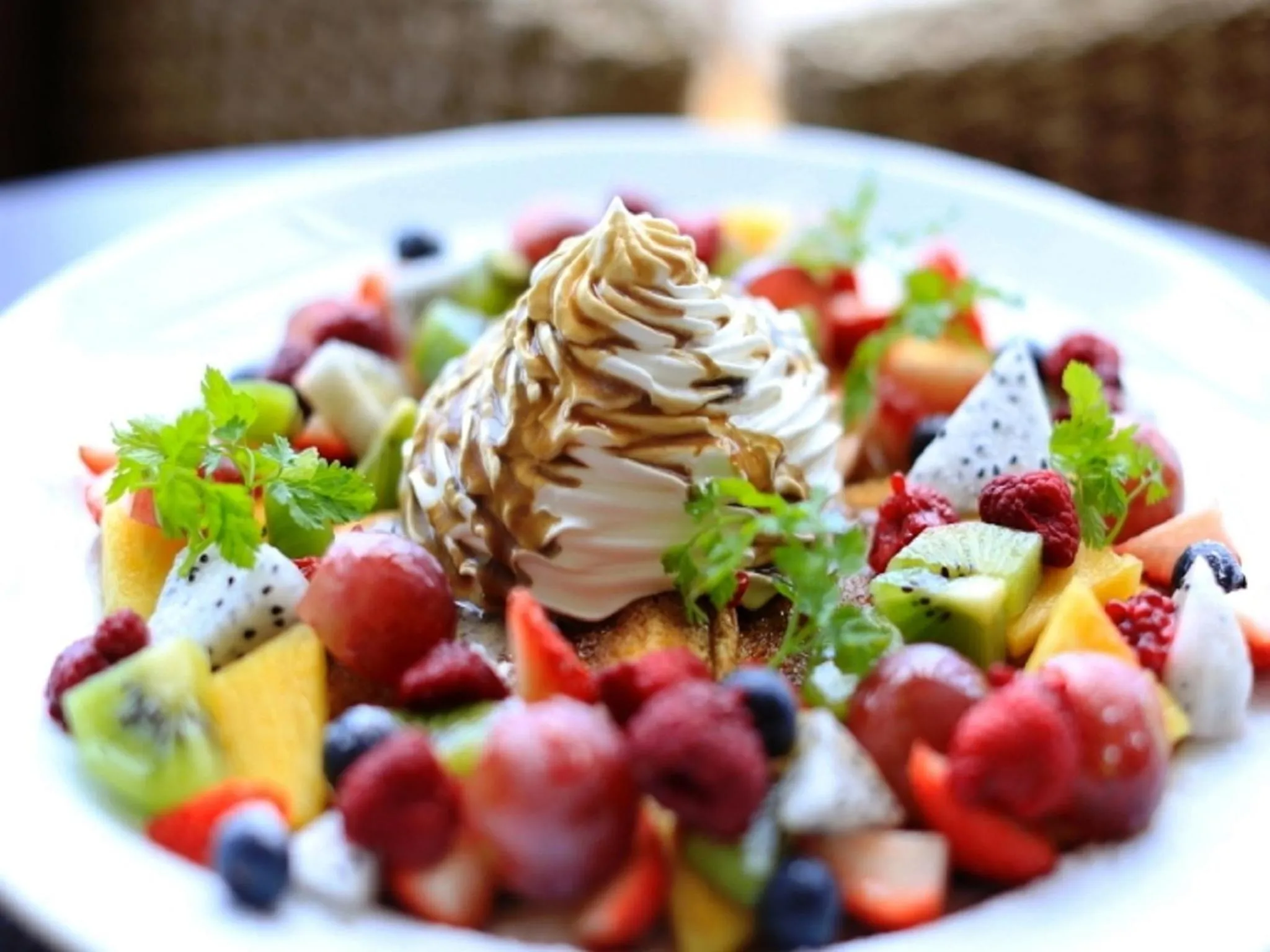 Food close-up in Cypress Resort Kumejima