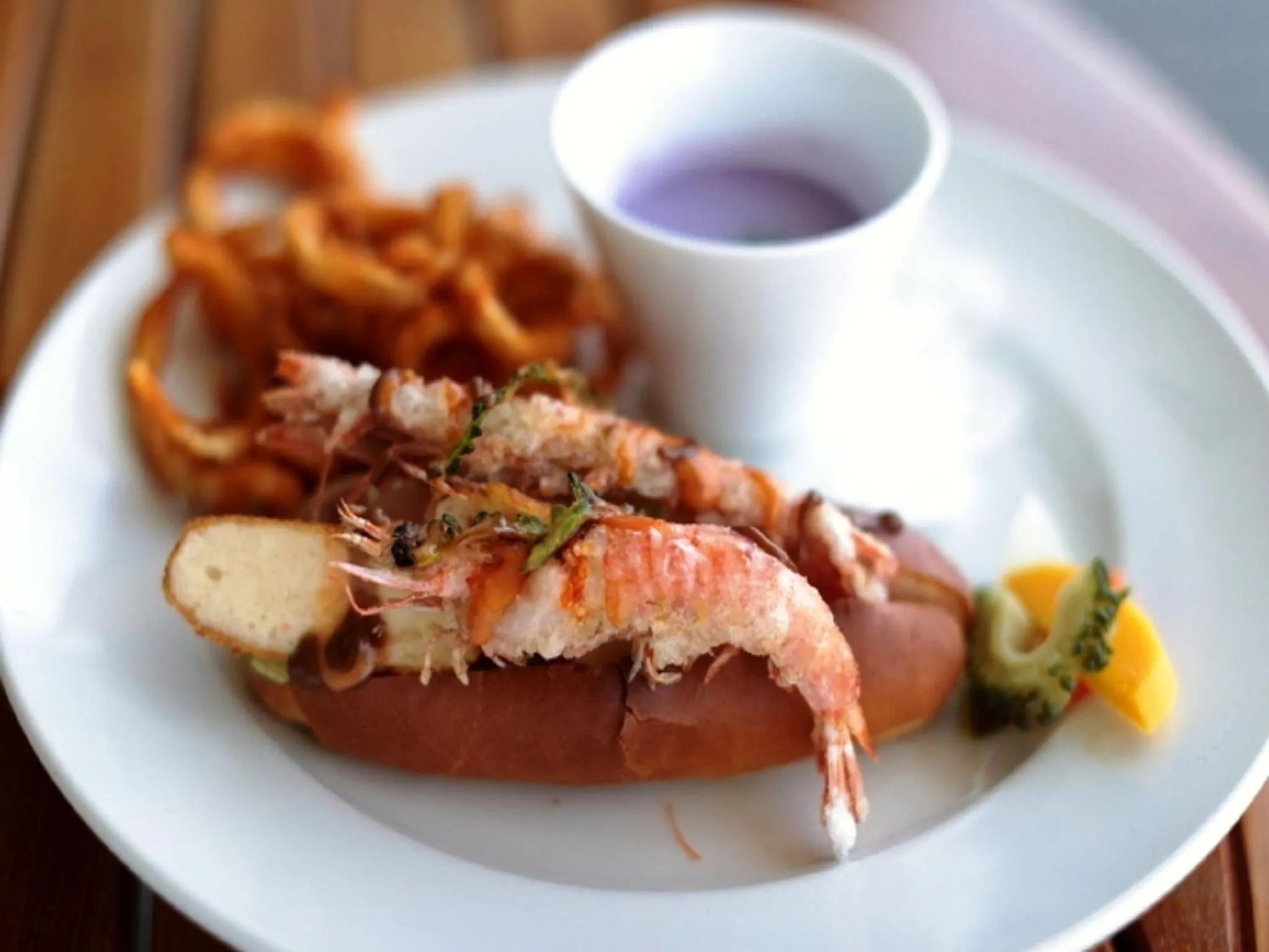 Food close-up in Cypress Resort Kumejima