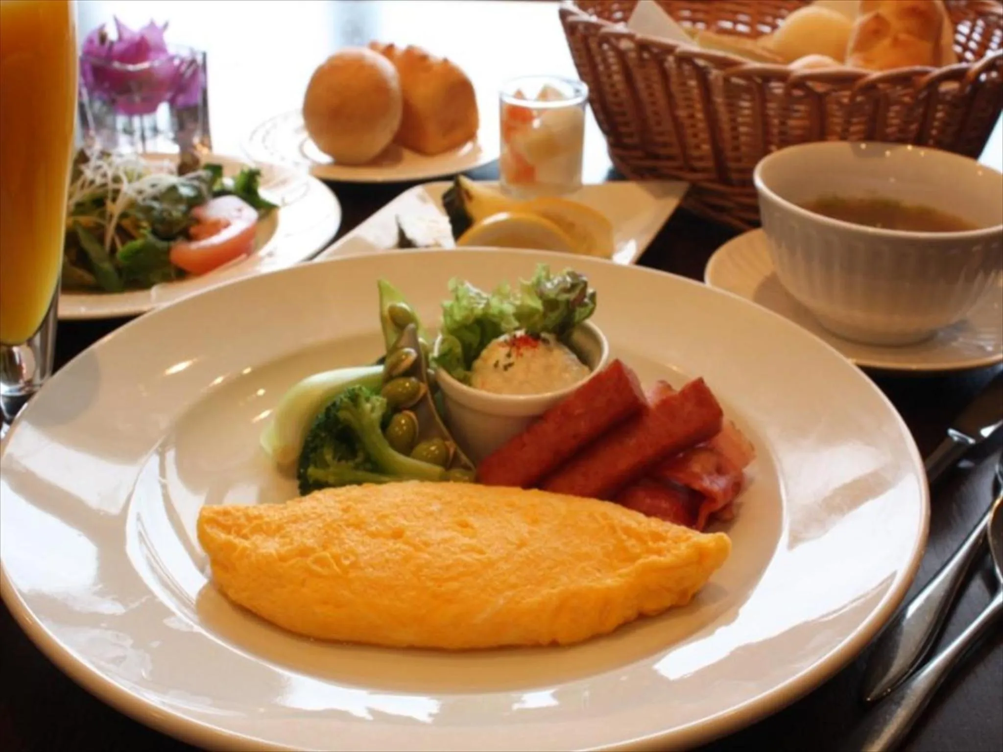 Food close-up in Cypress Resort Kumejima