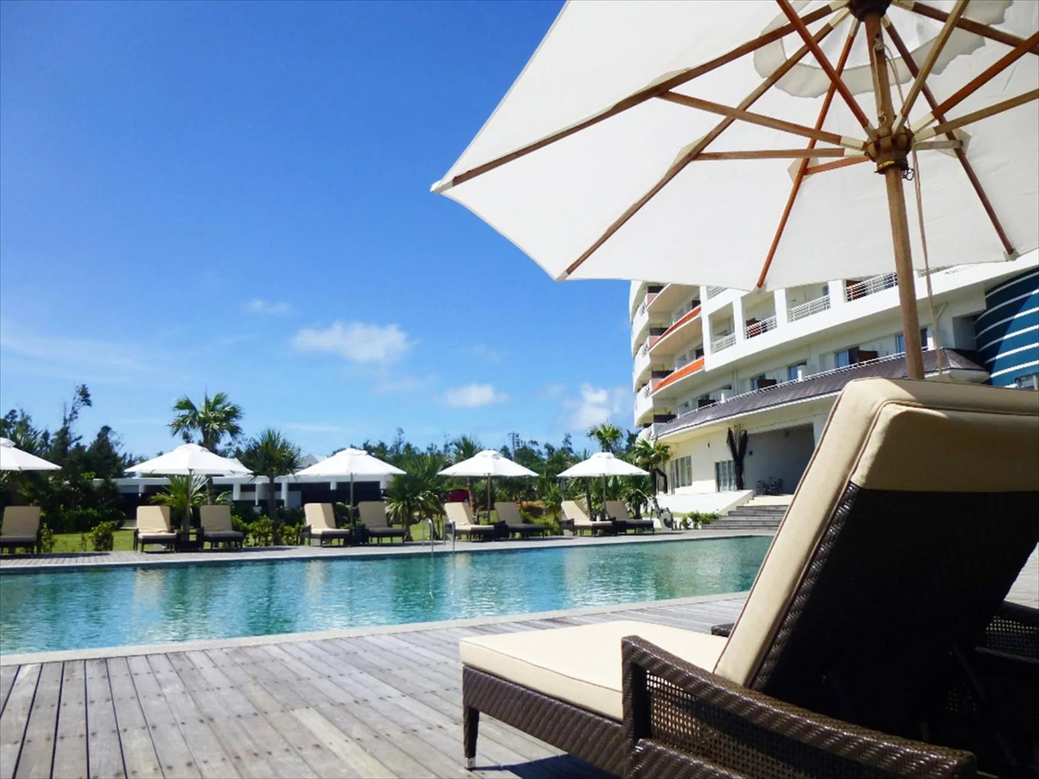 Balcony/Terrace in Cypress Resort Kumejima