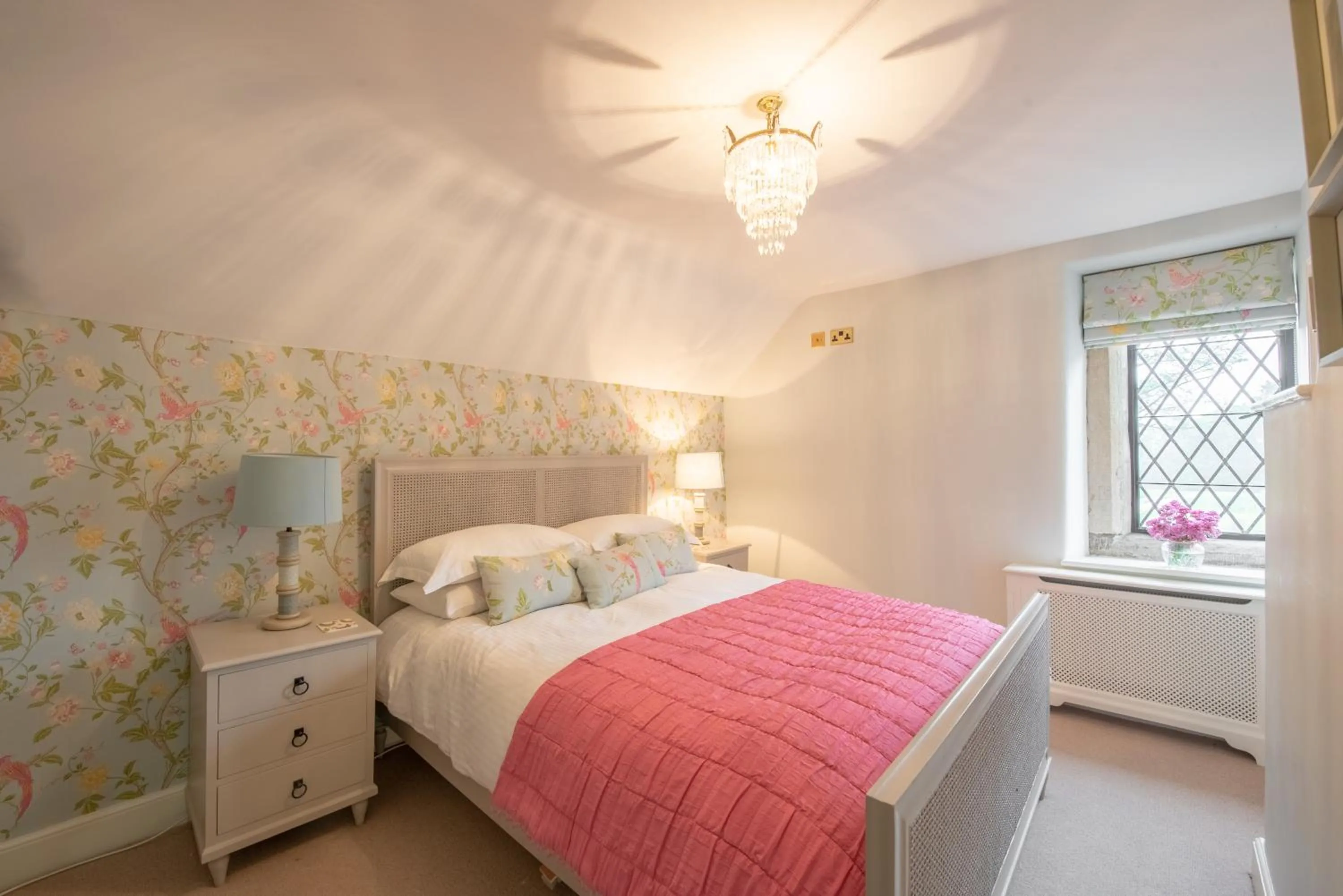 Bedroom, Bed in Florence Nightingale Suites at Lea Hurst