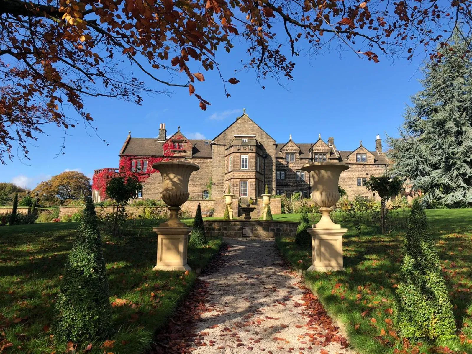 Garden in Florence Nightingale Suites at Lea Hurst