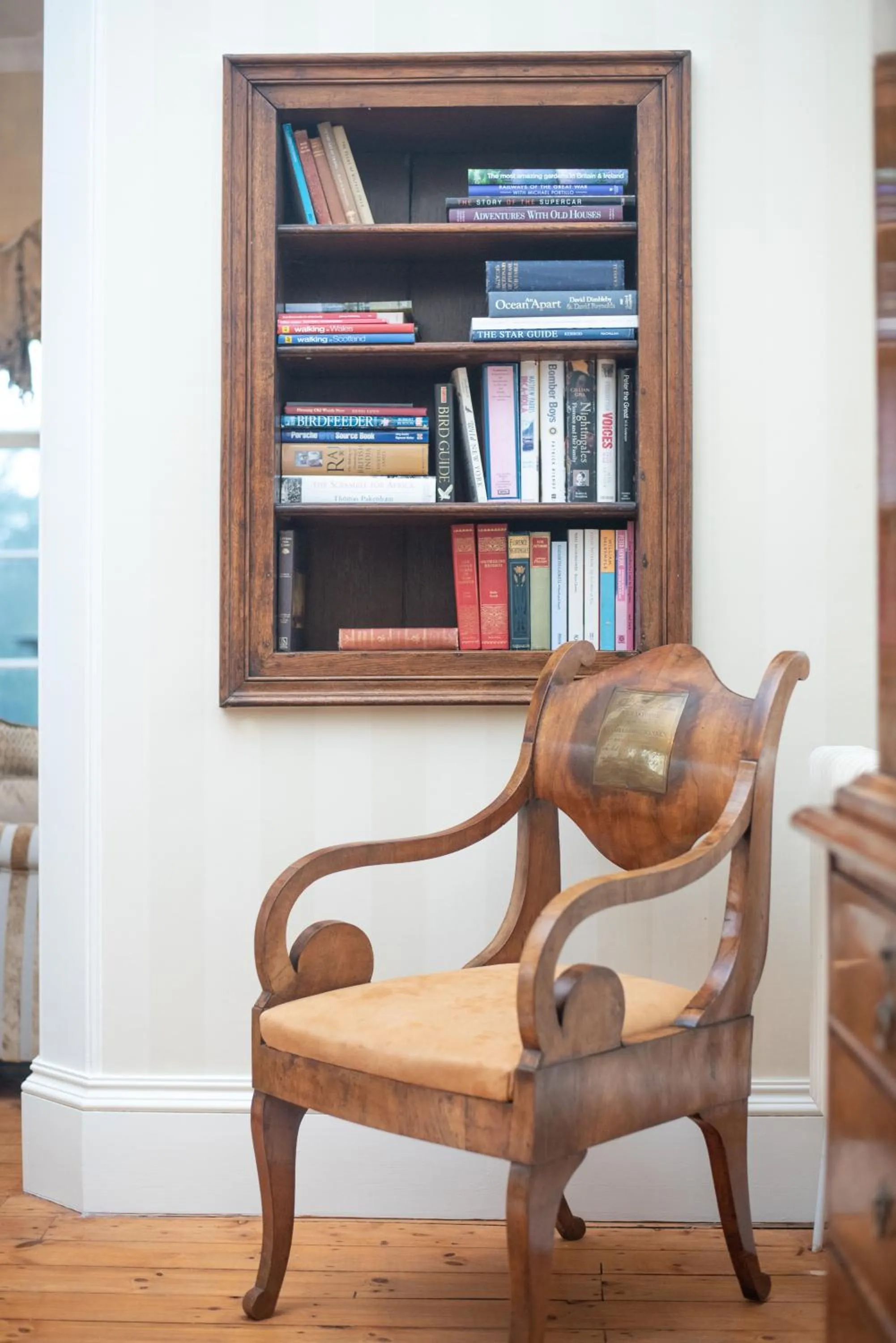 Living room in Florence Nightingale Suites at Lea Hurst