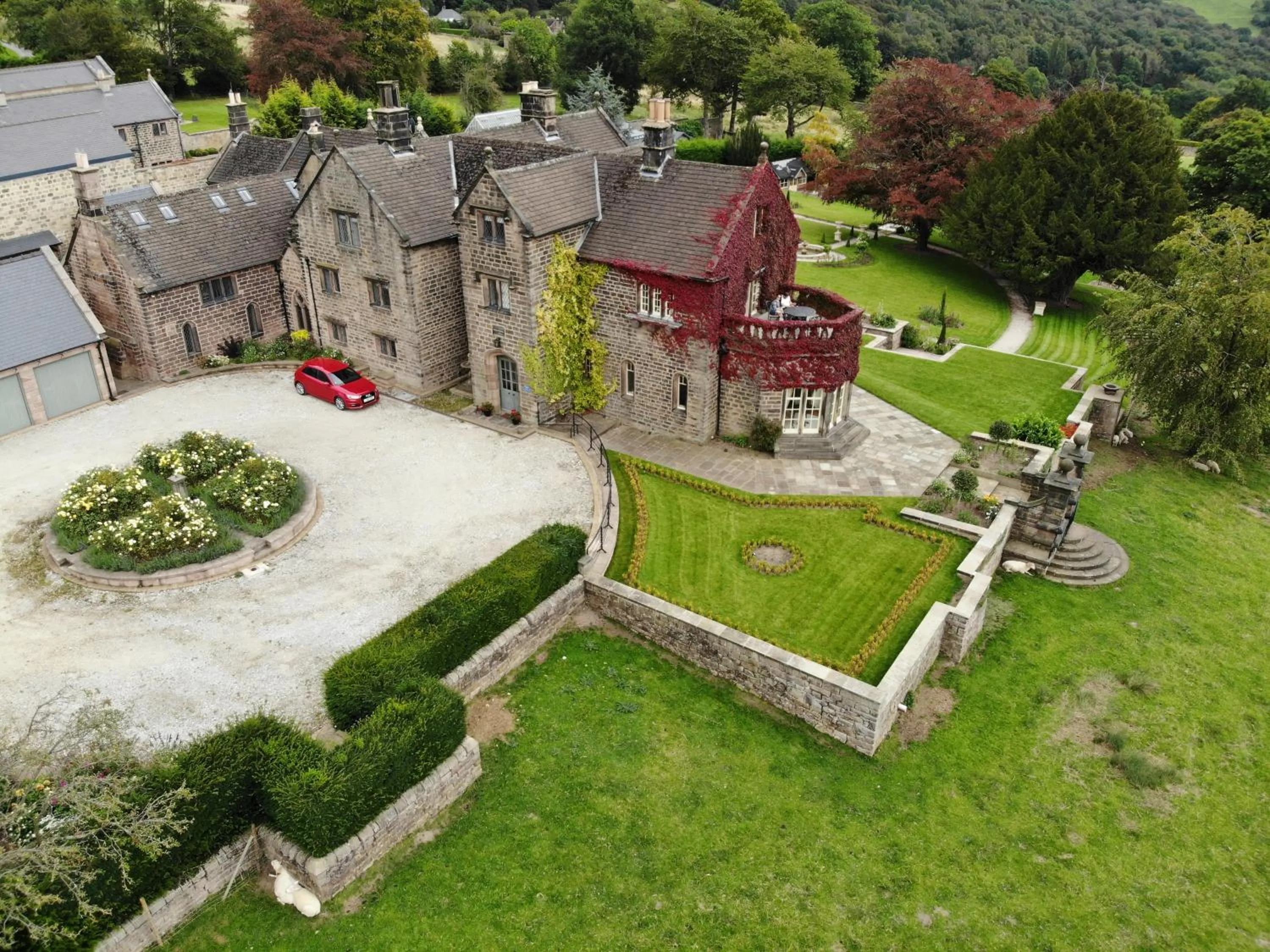 Property building in Florence Nightingale Suites at Lea Hurst