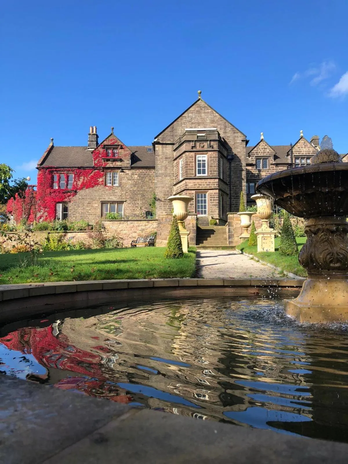 Property building in Florence Nightingale Suites at Lea Hurst