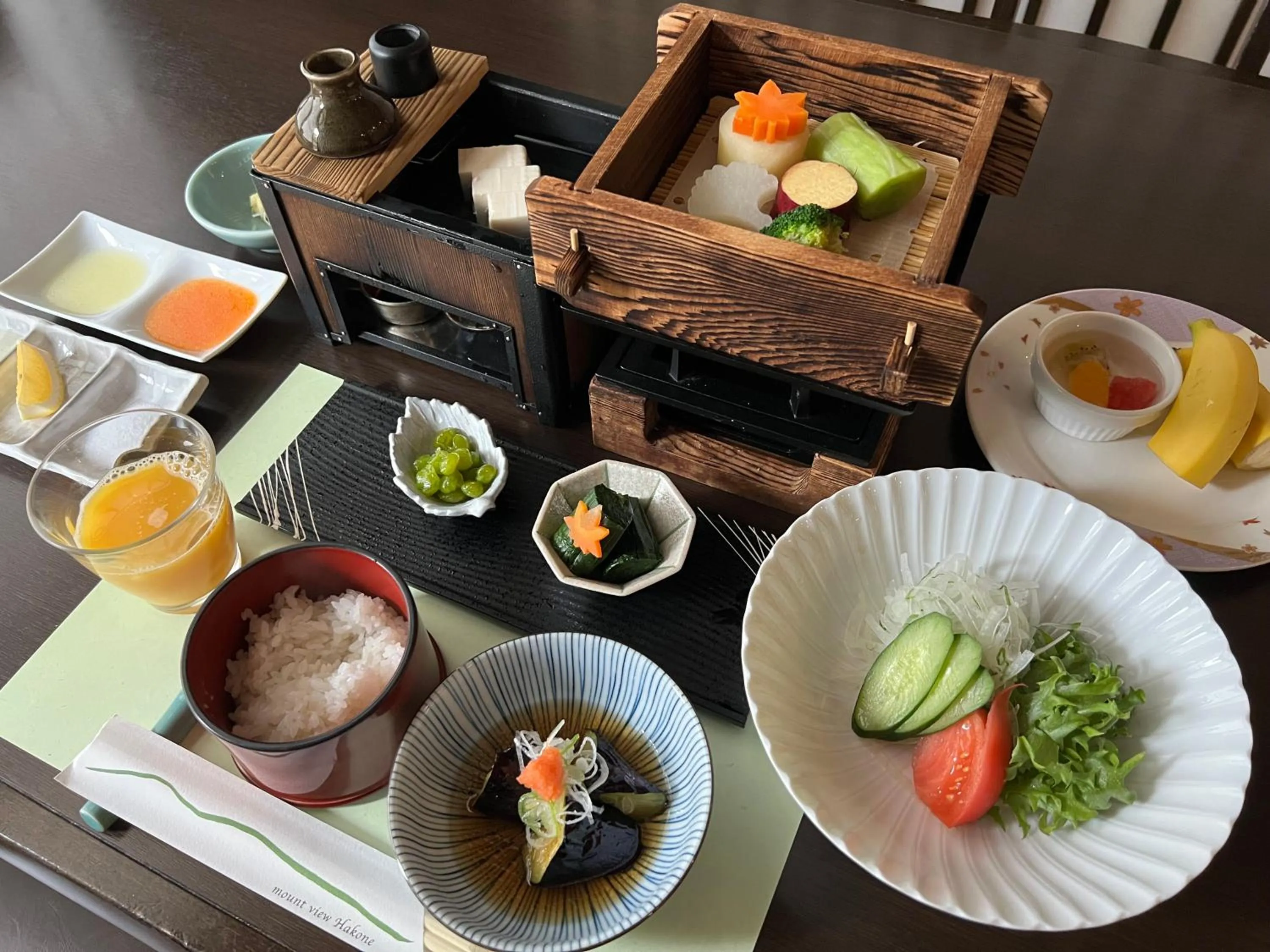 Breakfast in Mount View Hakone