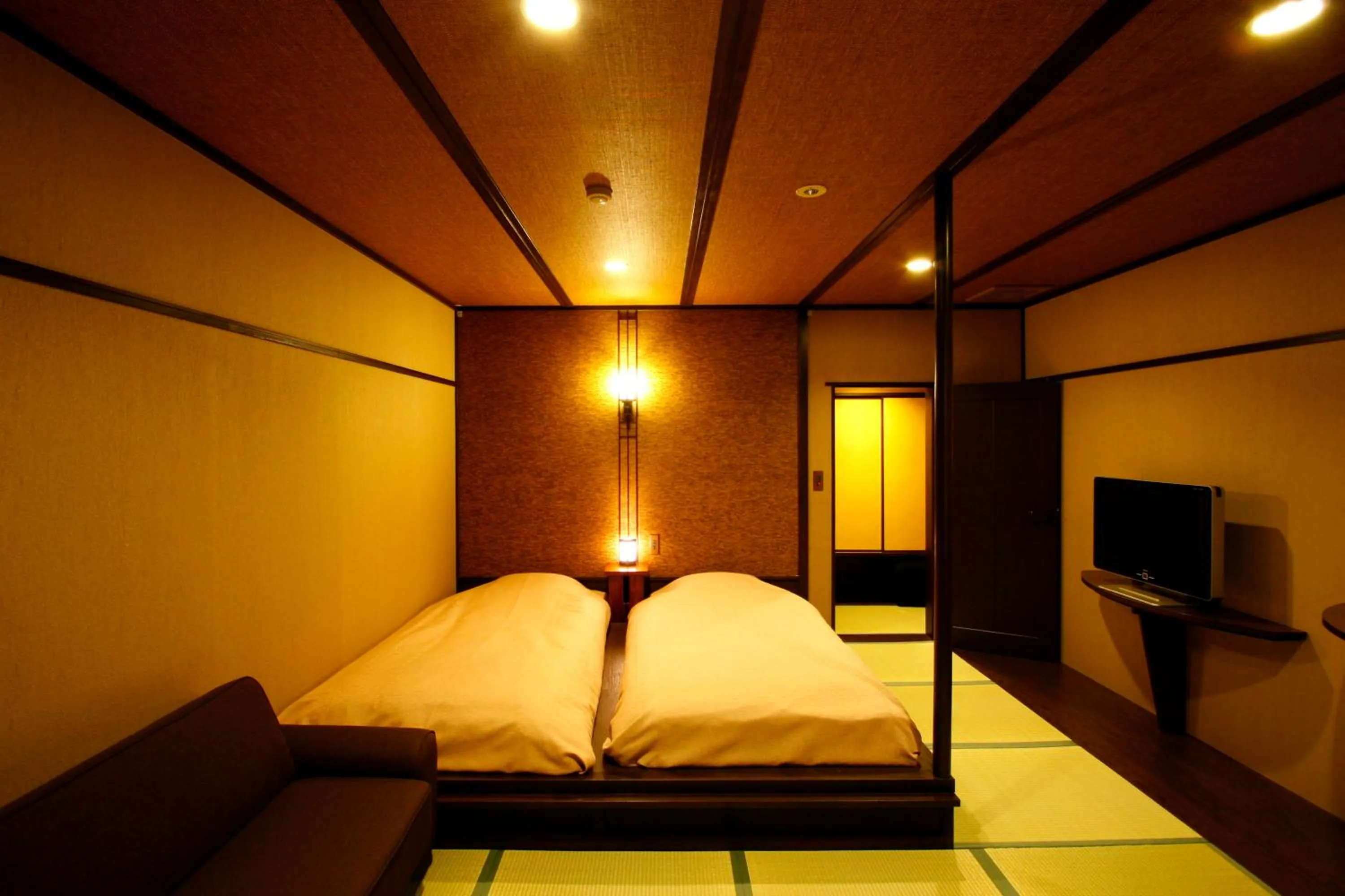 Photo of the whole room, Bed in Mount View Hakone