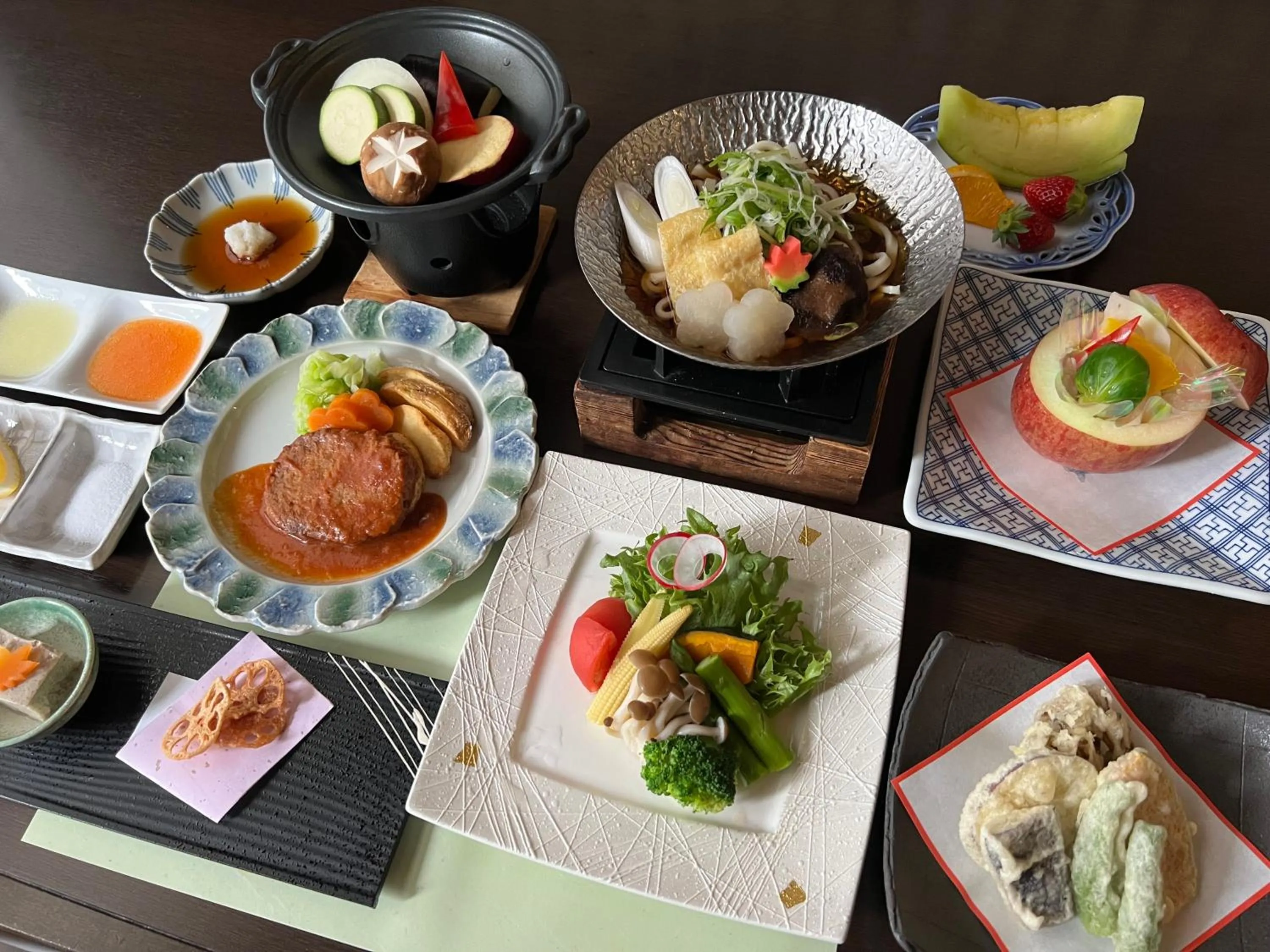 Dinner in Mount View Hakone