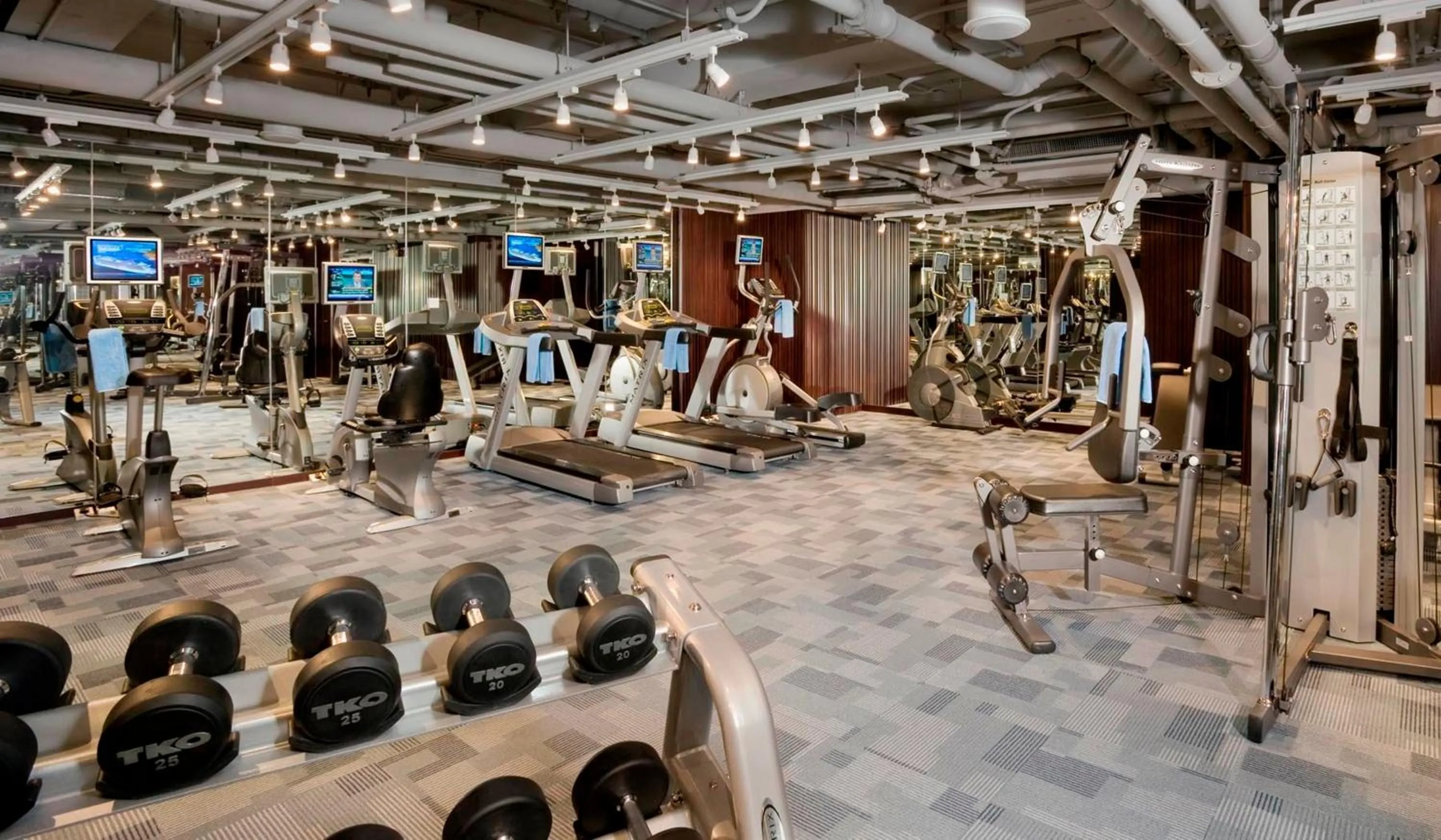 Fitness centre/facilities in Regal Hongkong Hotel