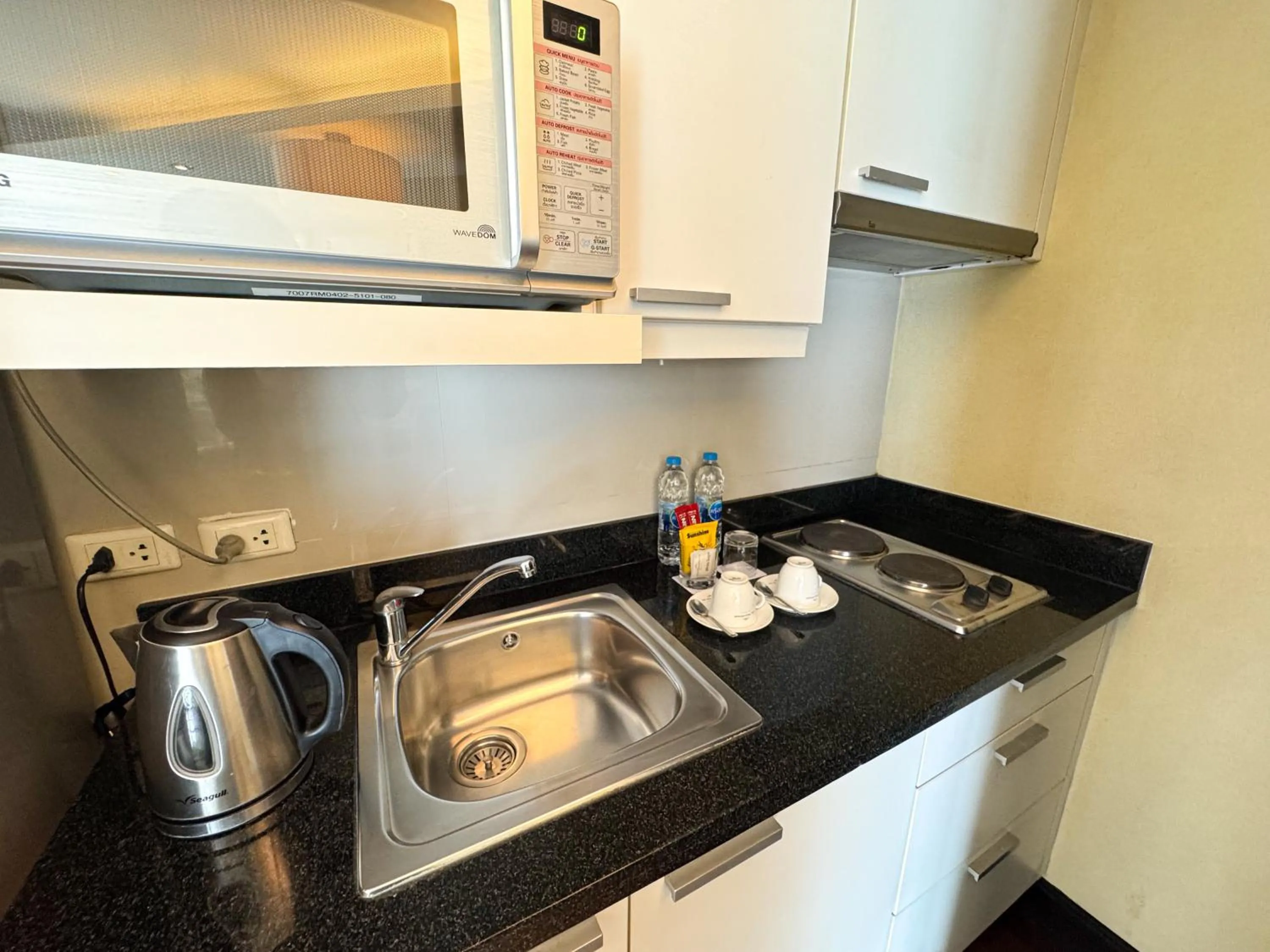 Kitchen or kitchenette in The Narathiwas Hotel & Residence Sathorn Bangkok