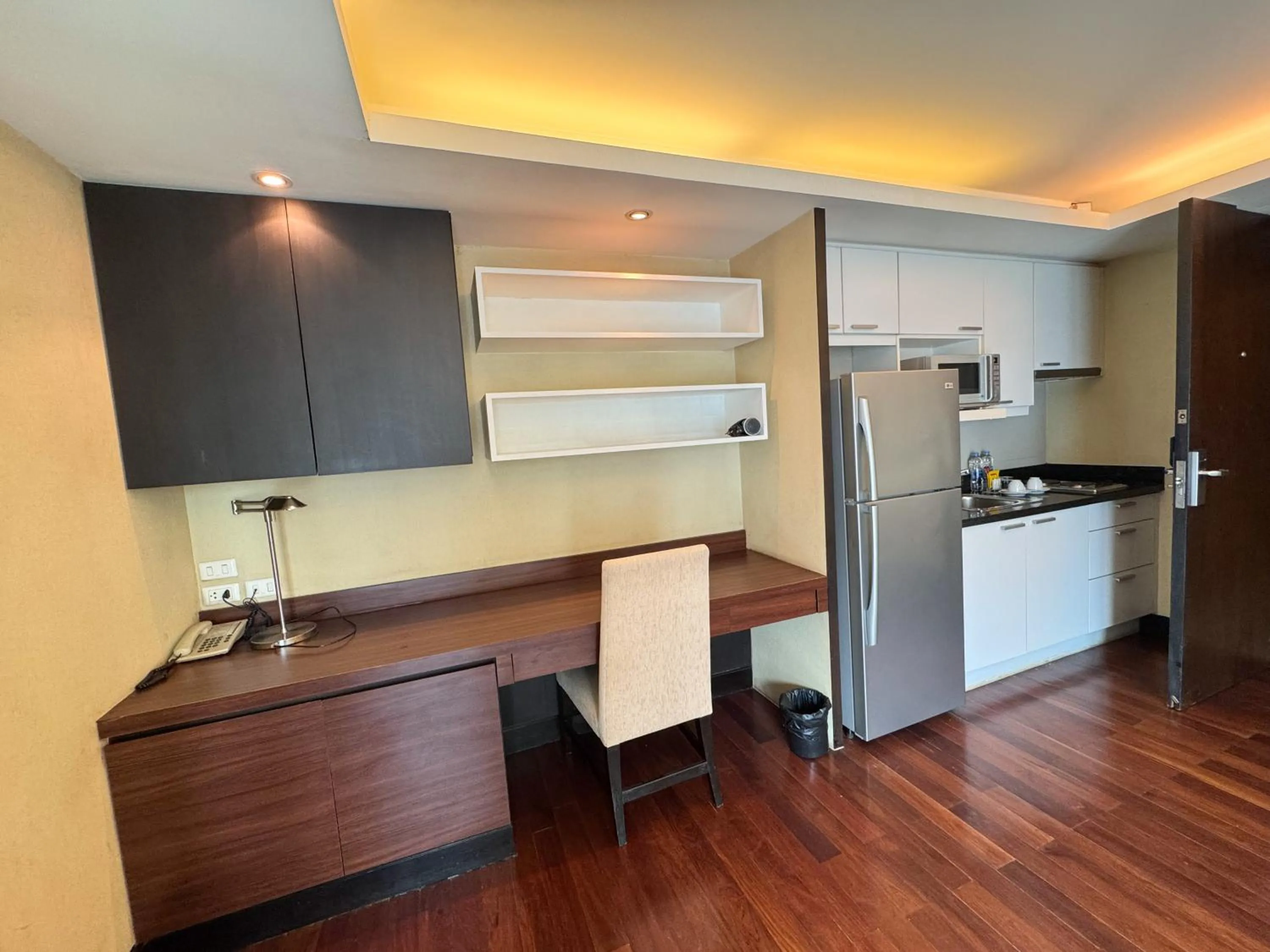 Kitchen or kitchenette in The Narathiwas Hotel & Residence Sathorn Bangkok