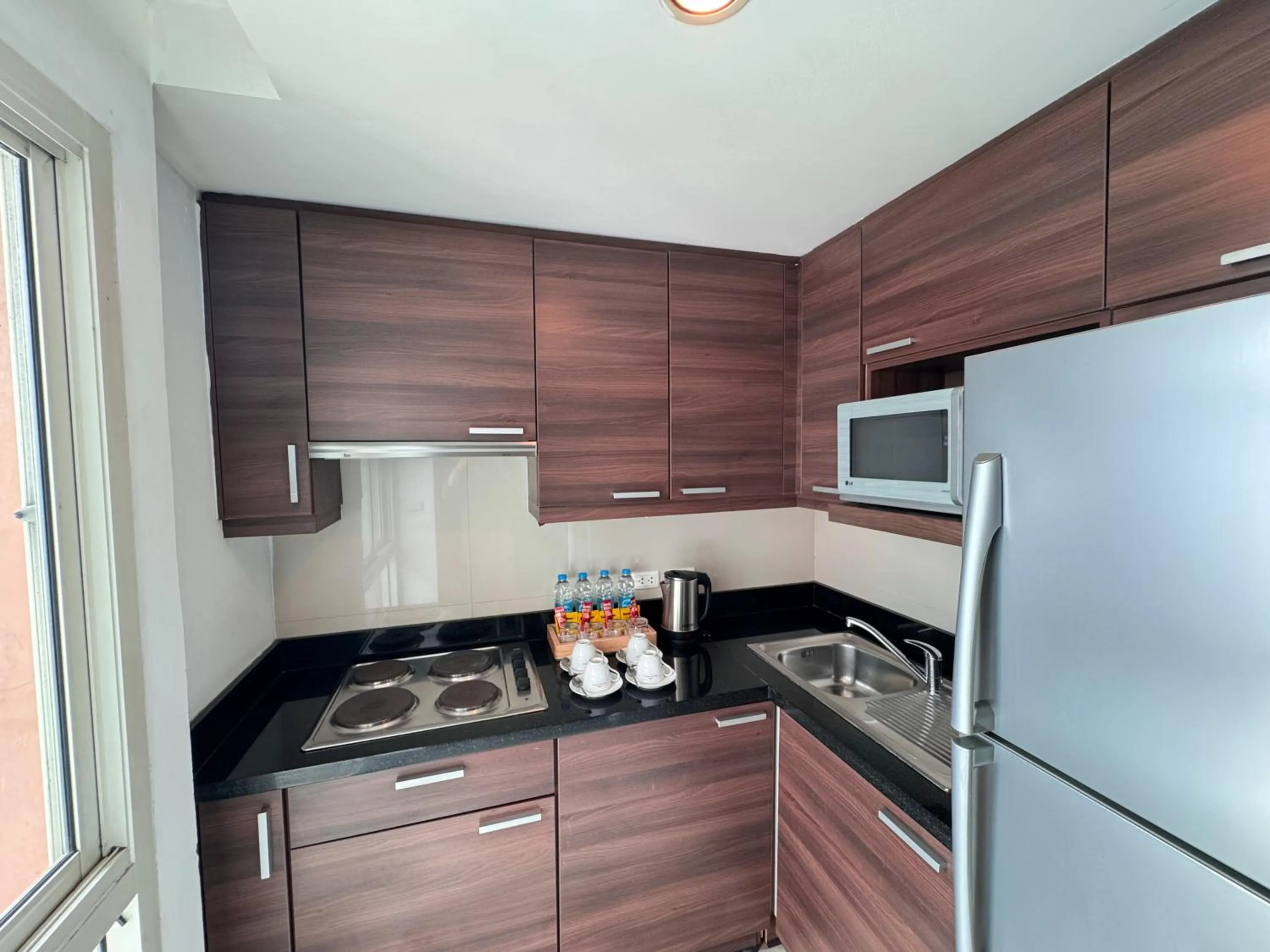 Kitchen or kitchenette in The Narathiwas Hotel & Residence Sathorn Bangkok