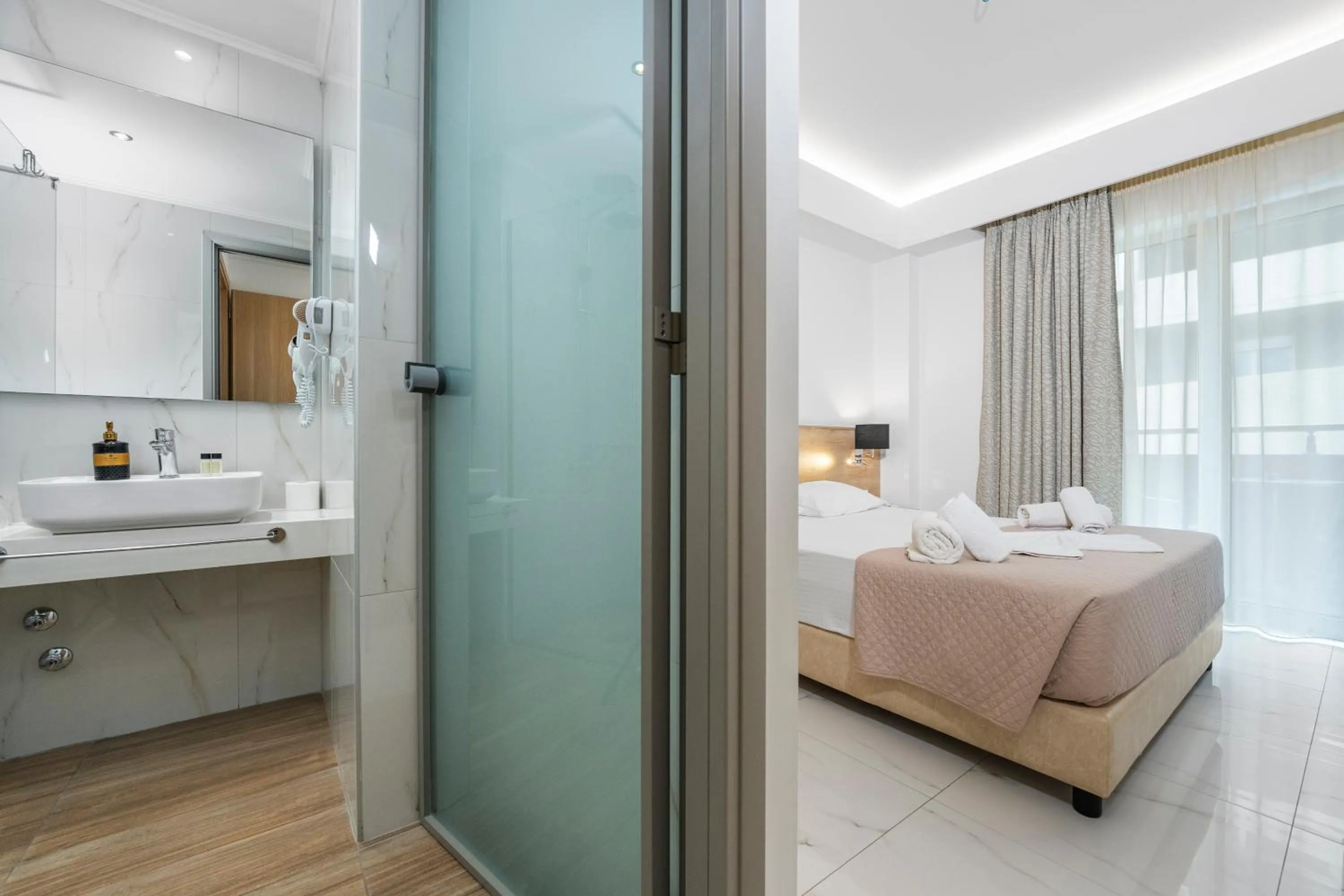 Bed in Marvel Deluxe Rooms