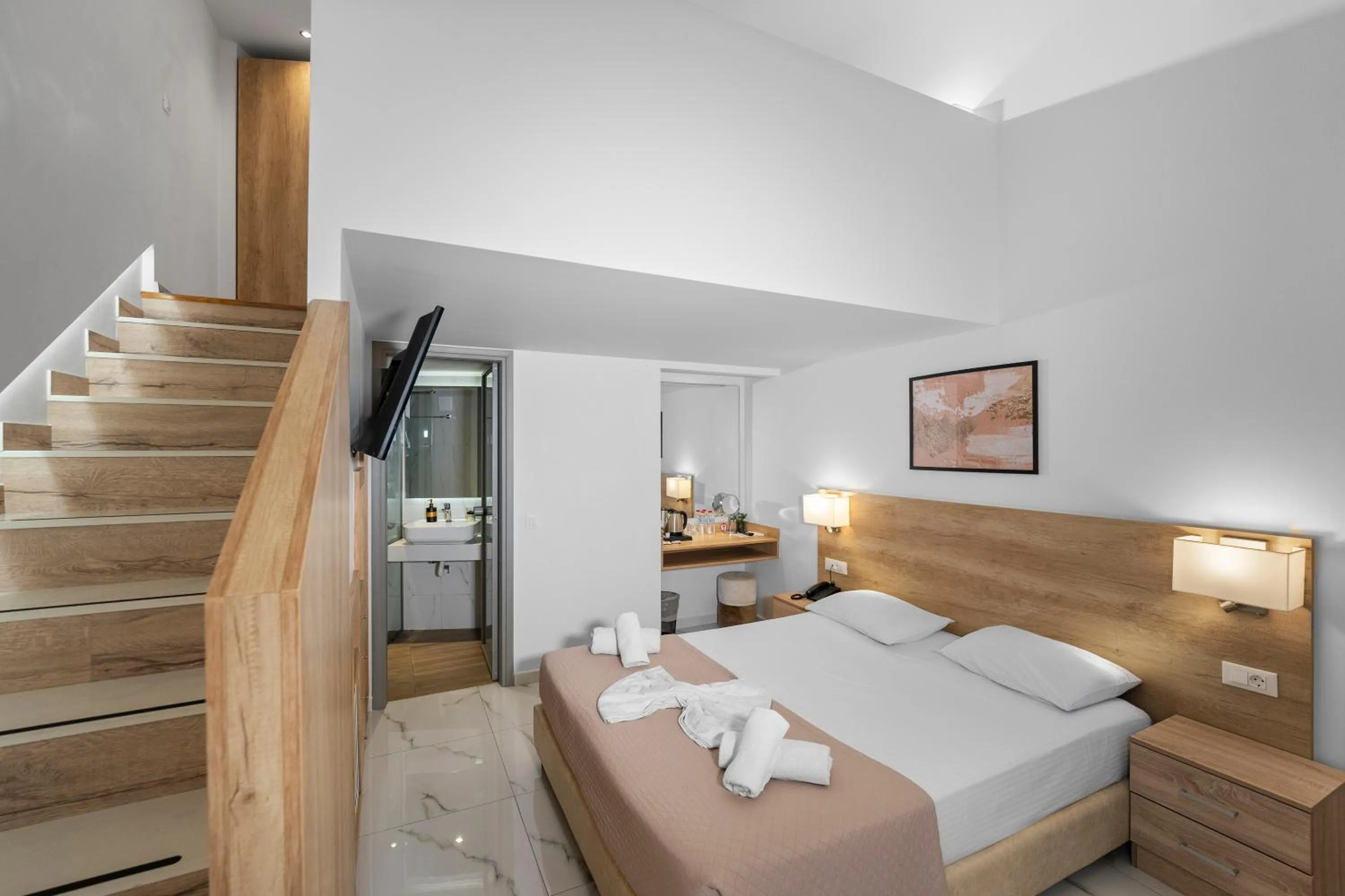 Bed in Marvel Deluxe Rooms