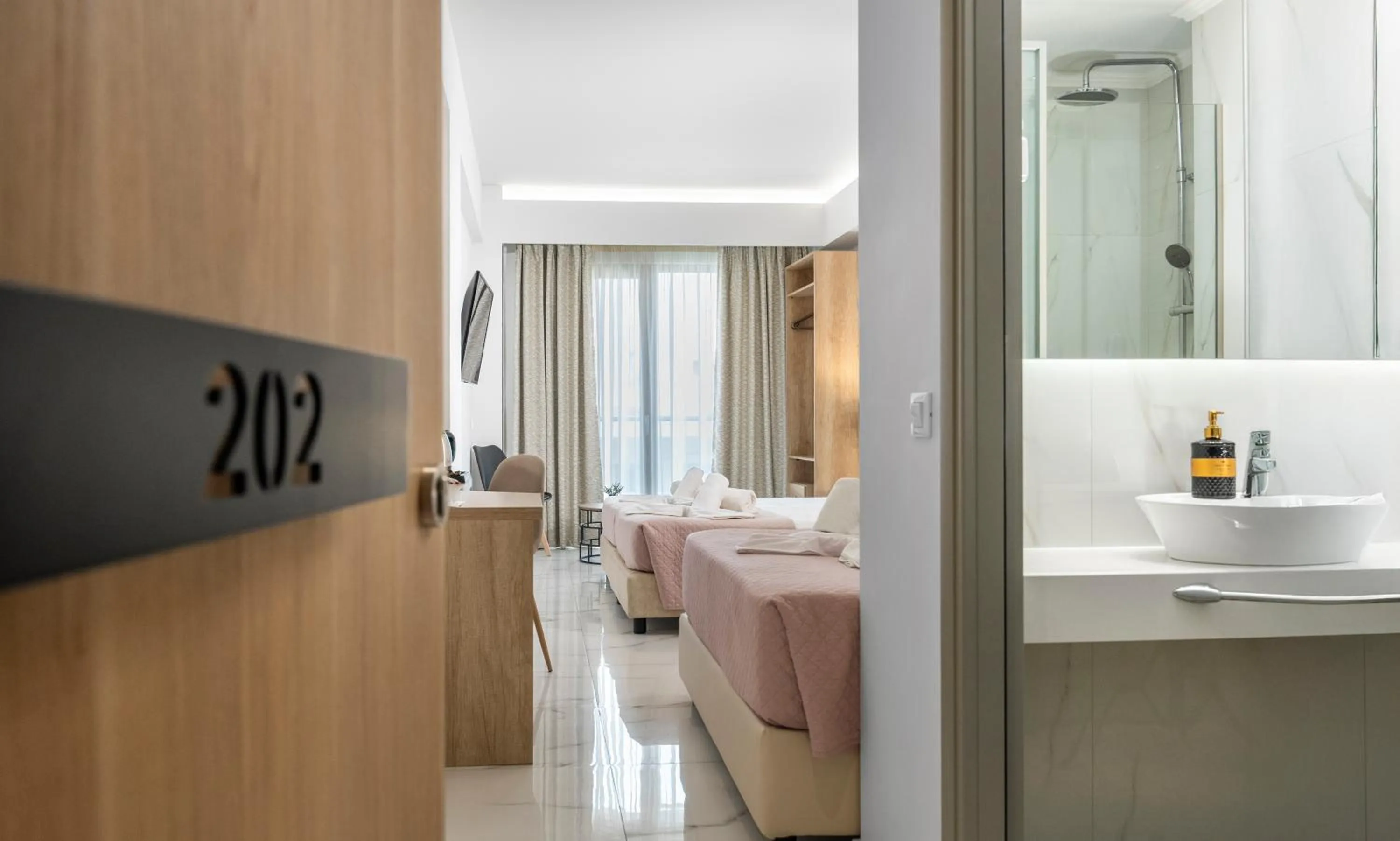 Bed in Marvel Deluxe Rooms