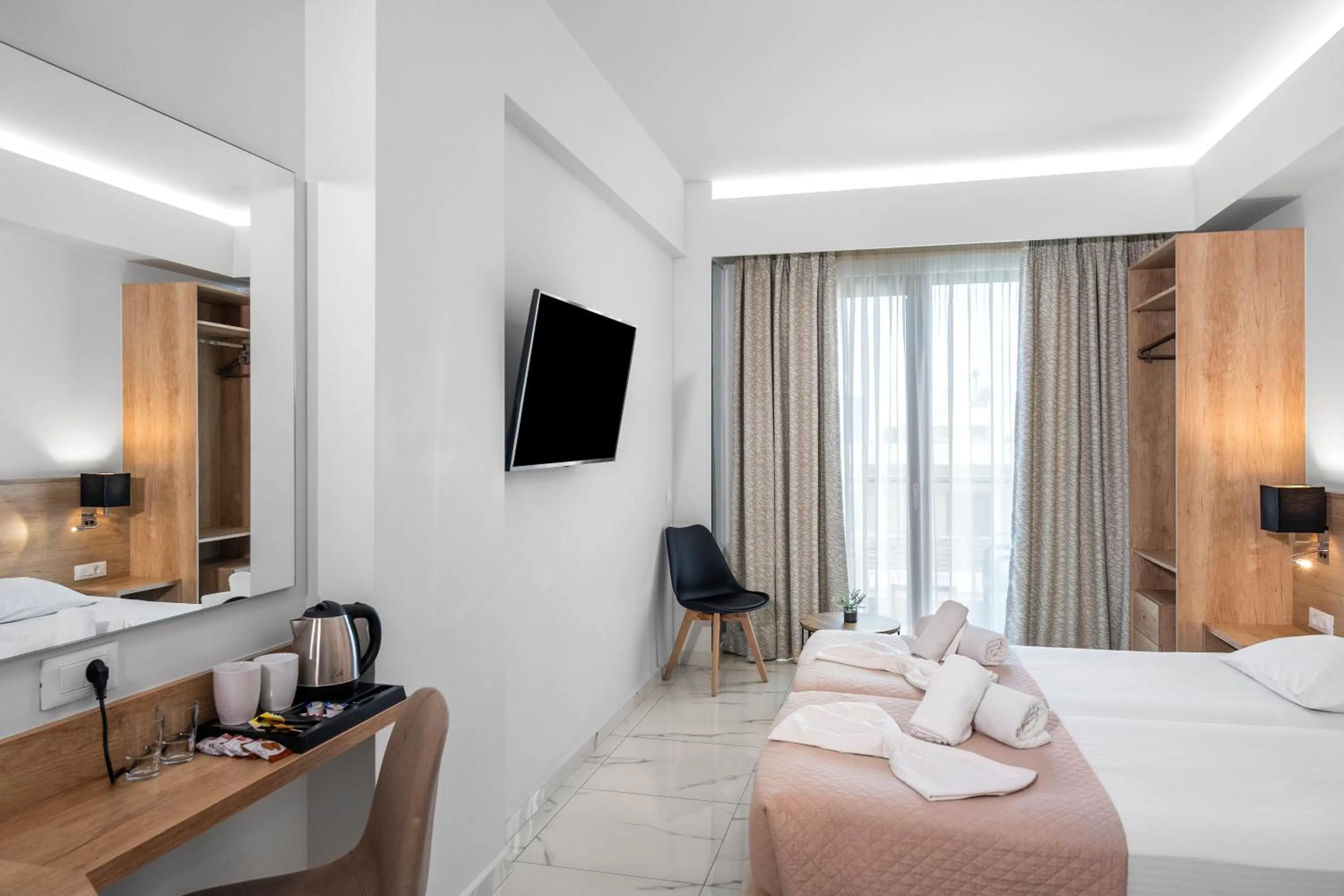 Bed in Marvel Deluxe Rooms