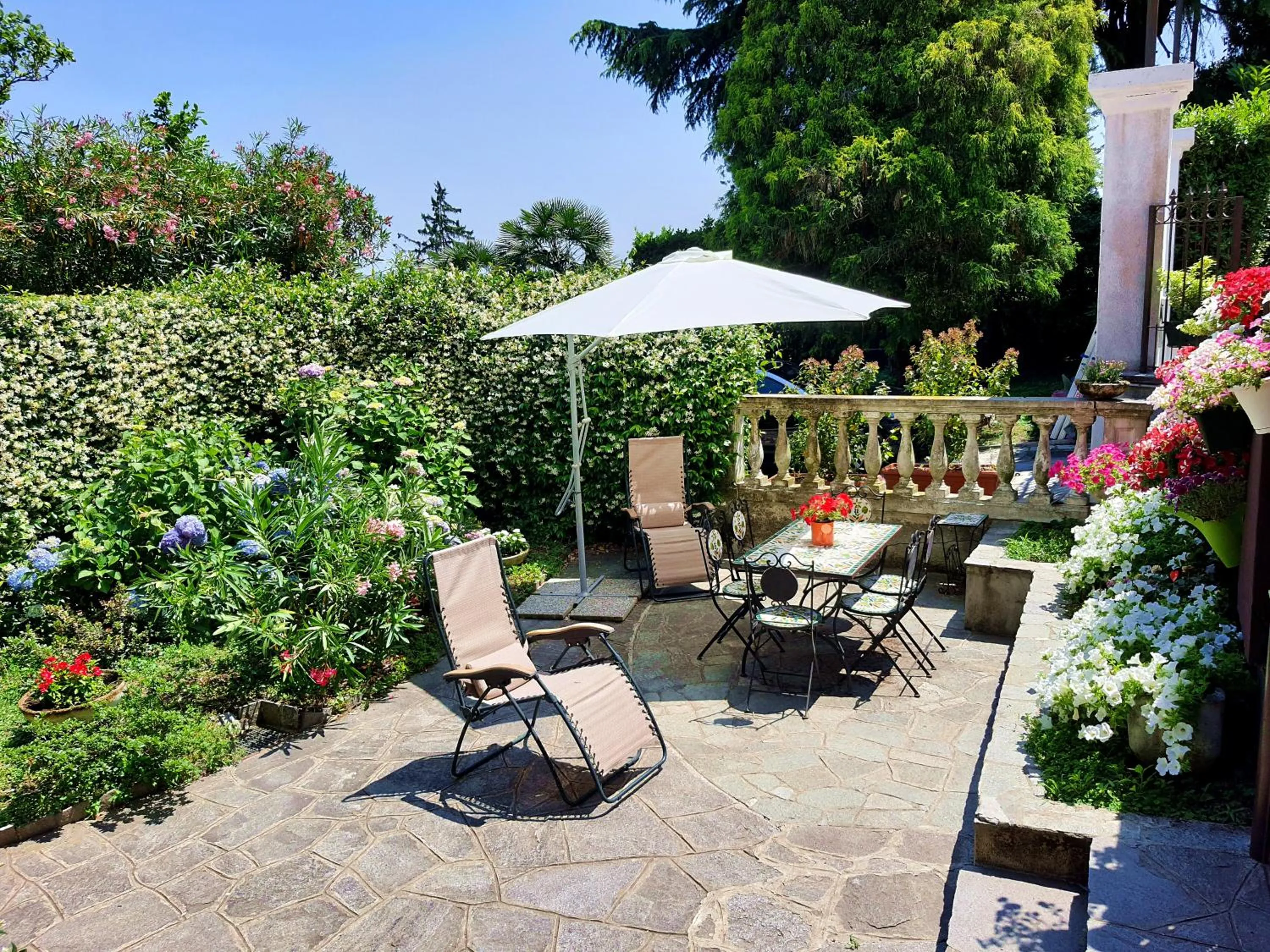 Patio in Villanuvola