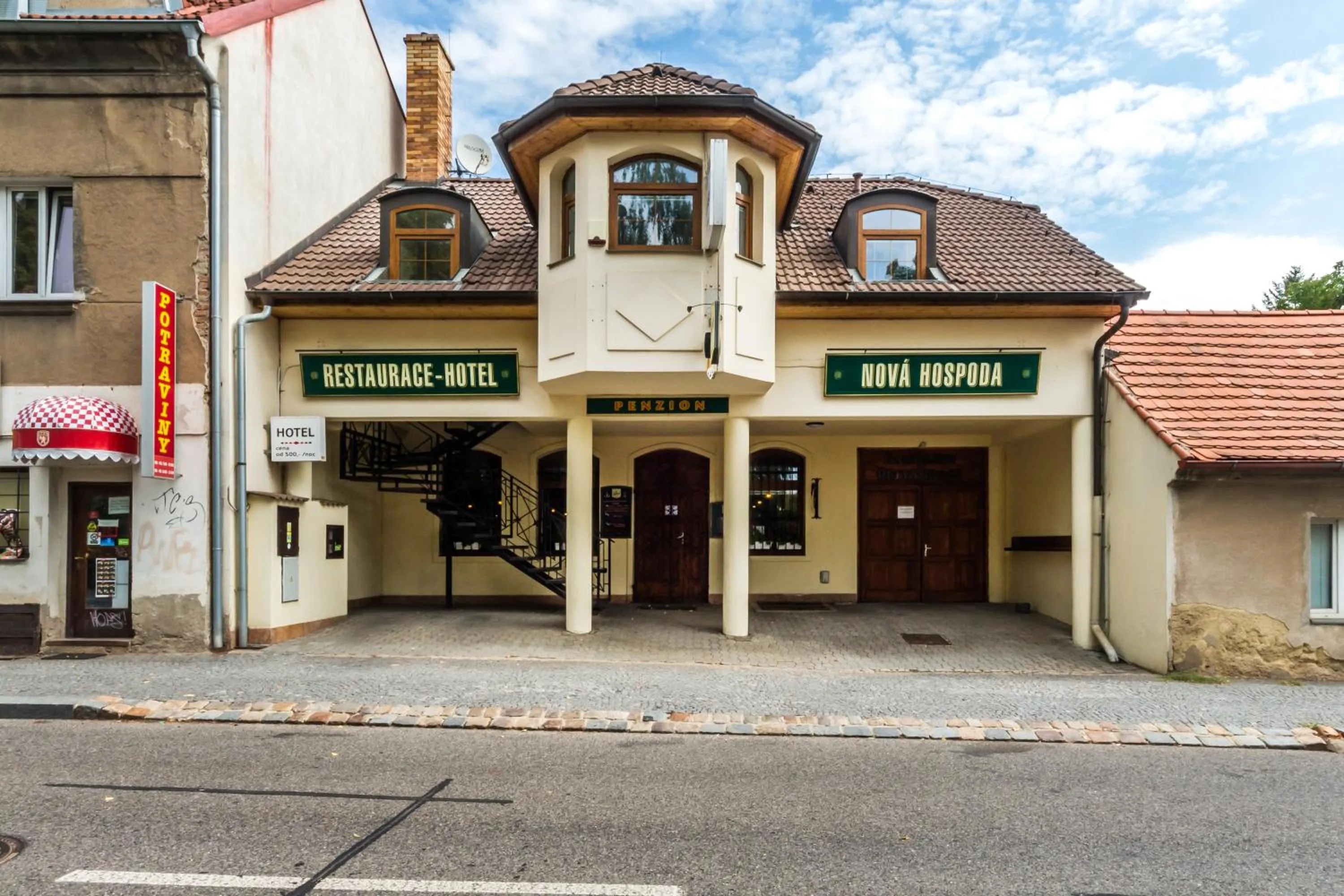 Facade/entrance in Nová Hospoda - Hotel & Restaurant