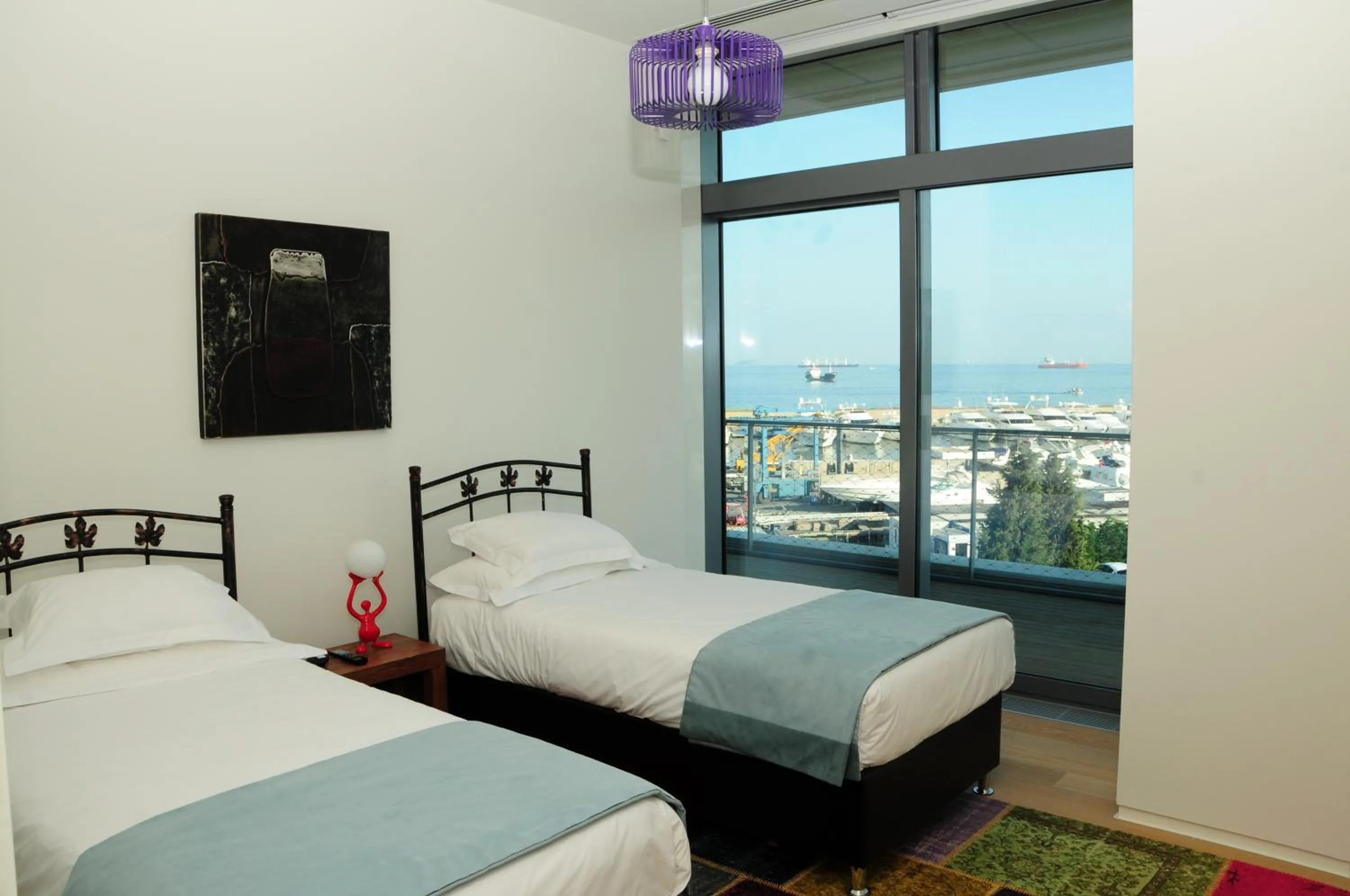 Bedroom, Bed in Ataköy Marina Park Hotel Residence