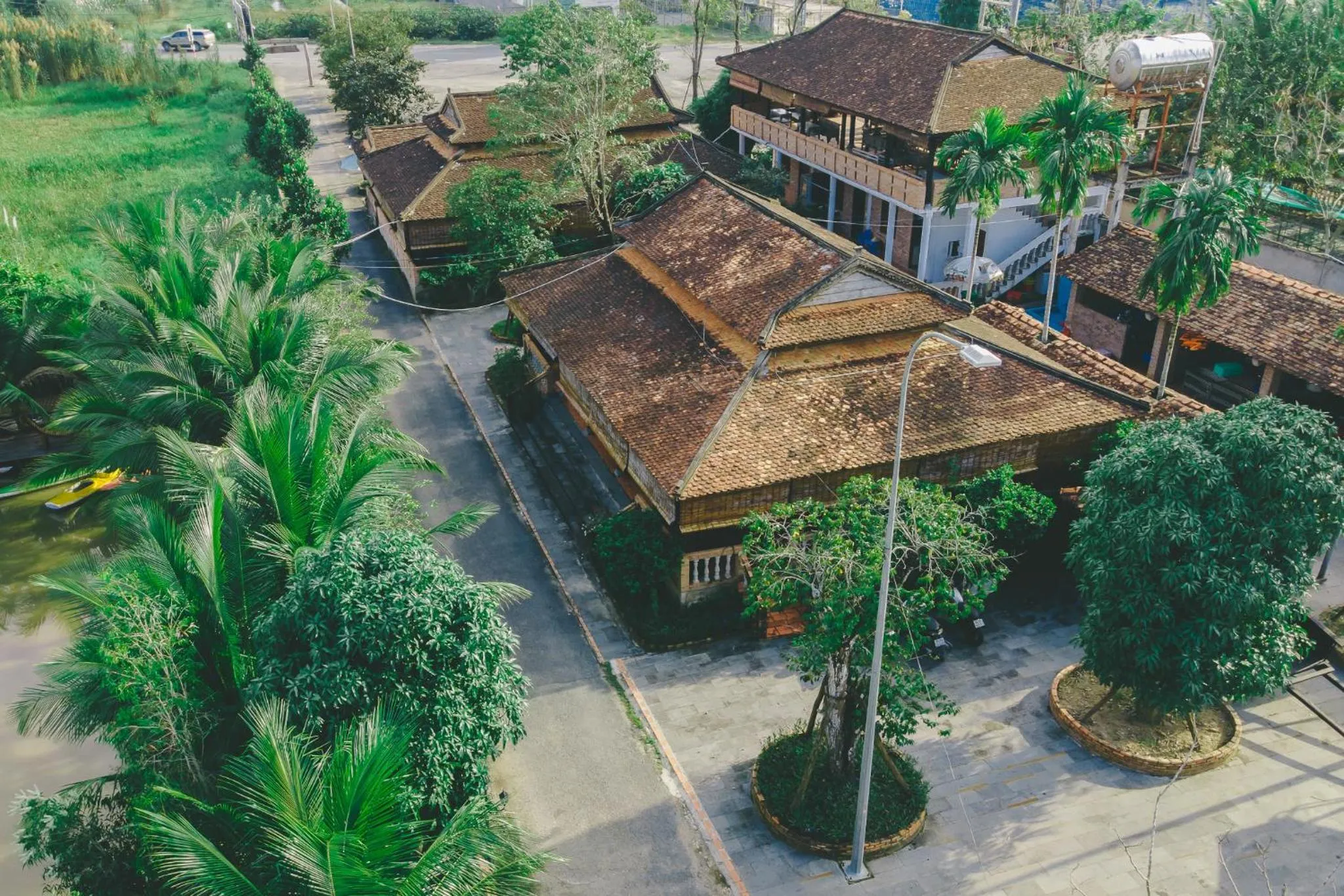 Property building in CASA ECO Mekong Resort