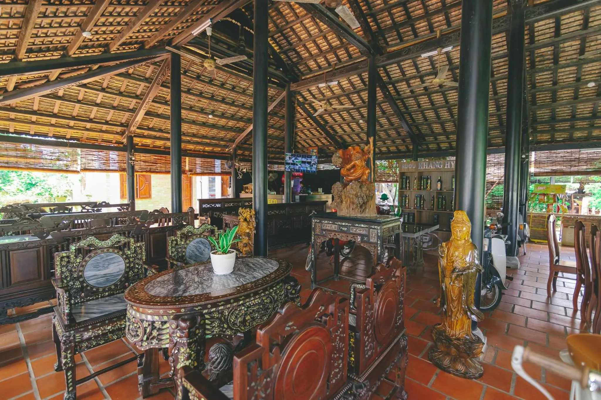 Restaurant/places to eat in CASA ECO Mekong Resort
