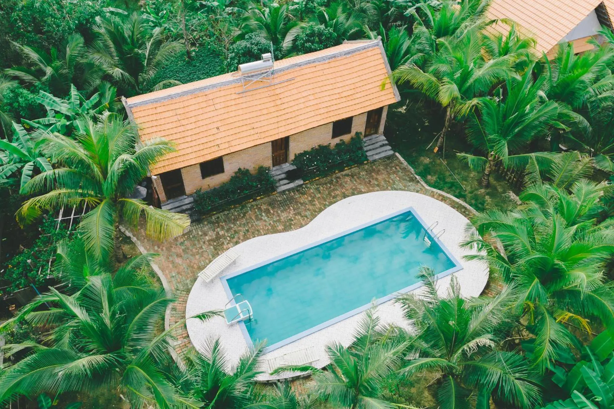 Natural landscape in CASA ECO Mekong Resort