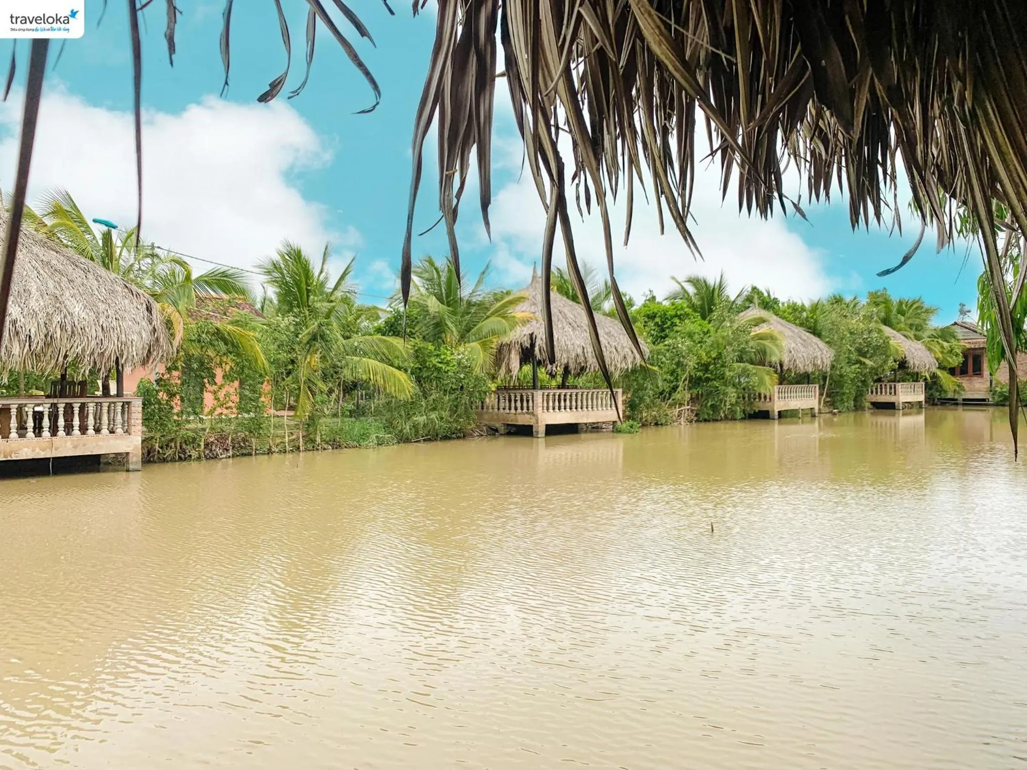 Natural landscape in CASA ECO Mekong Resort