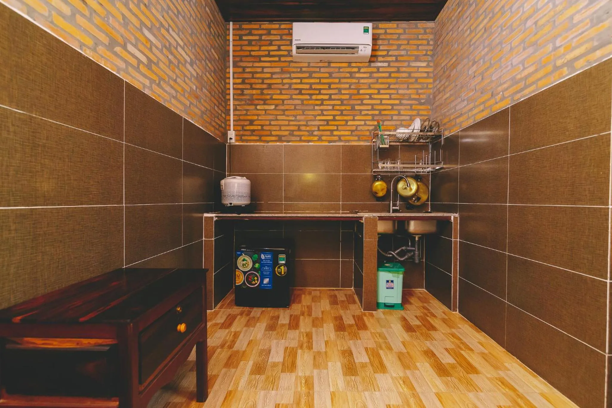 Kitchen or kitchenette in CASA ECO Mekong Resort