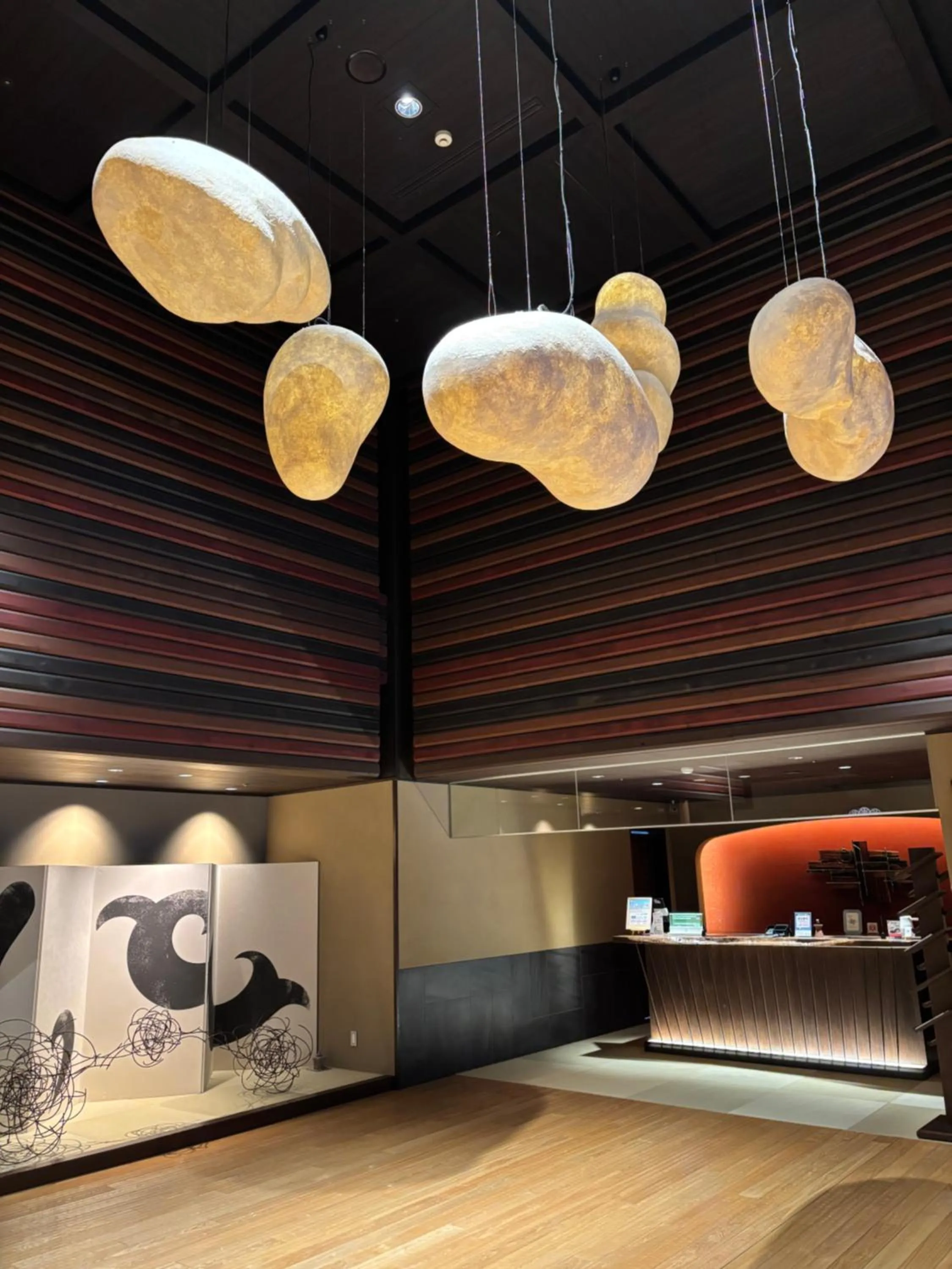 Lobby or reception in Niseko Konbu Onsen Tsuruga Moku-no-sho