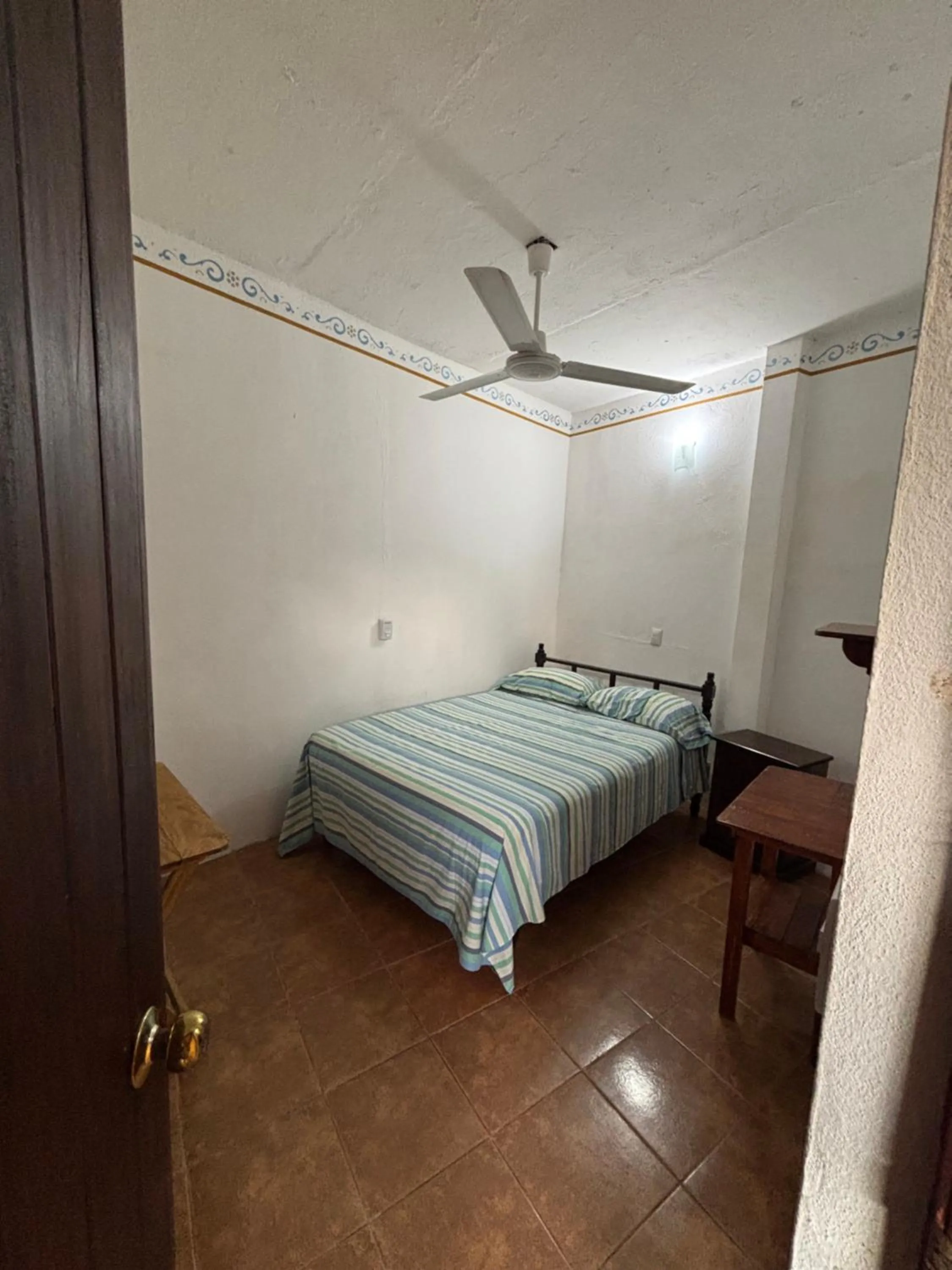 Decorative detail, Bed in Hotel Posada Playa Manzanillo