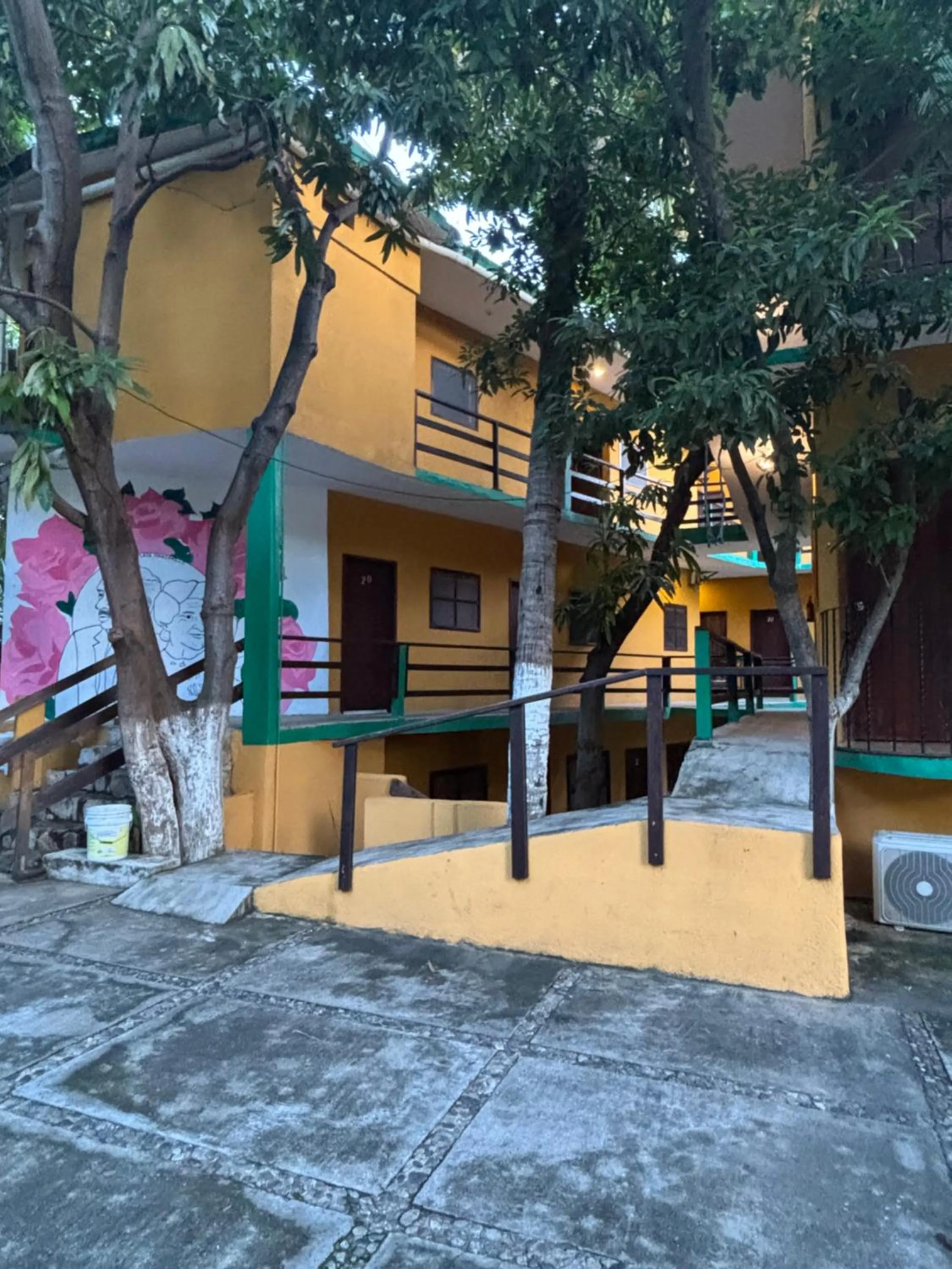 Property building in Hotel Posada Playa Manzanillo