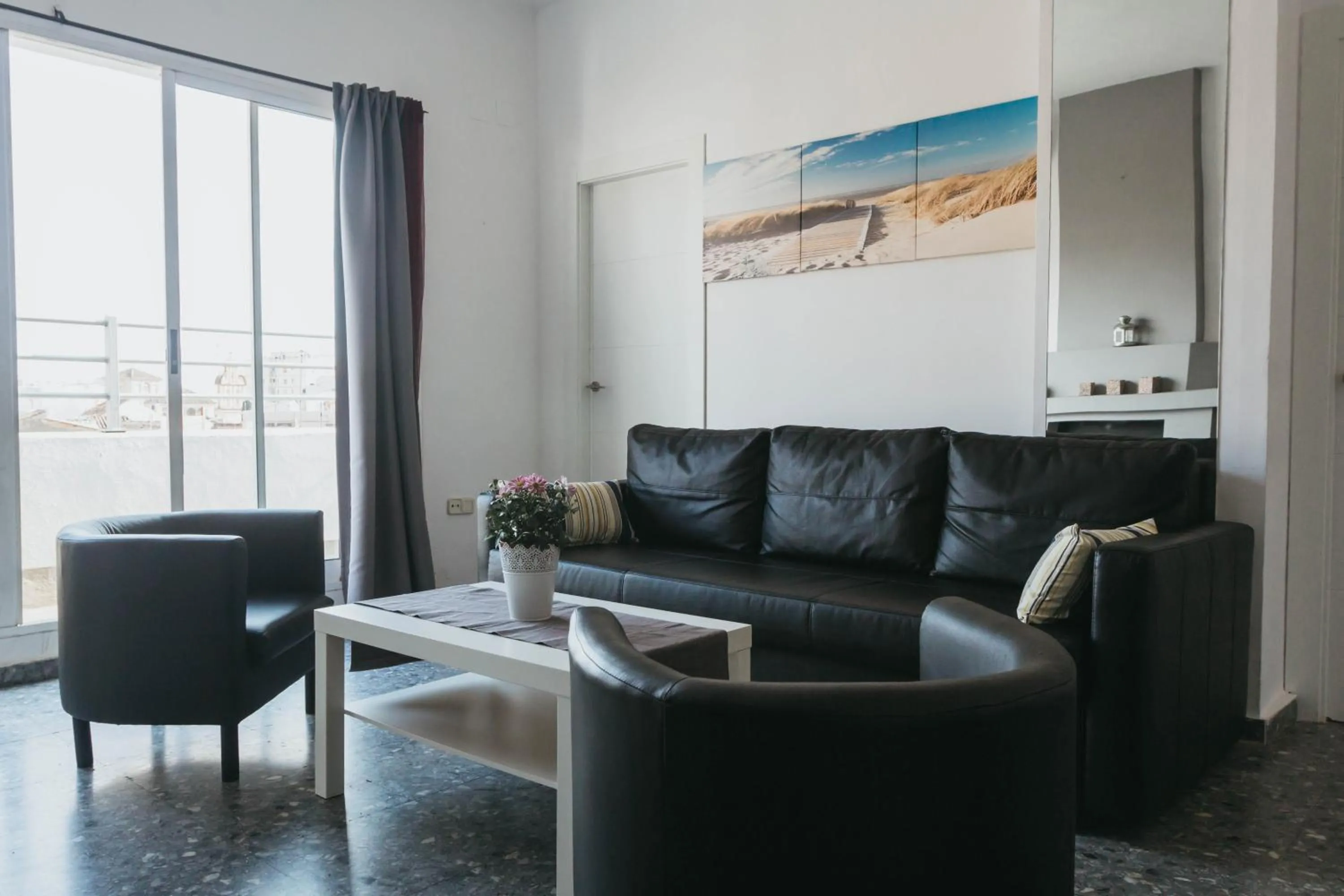 Living room in Marqués de Guadiaro 1 Apartamentos