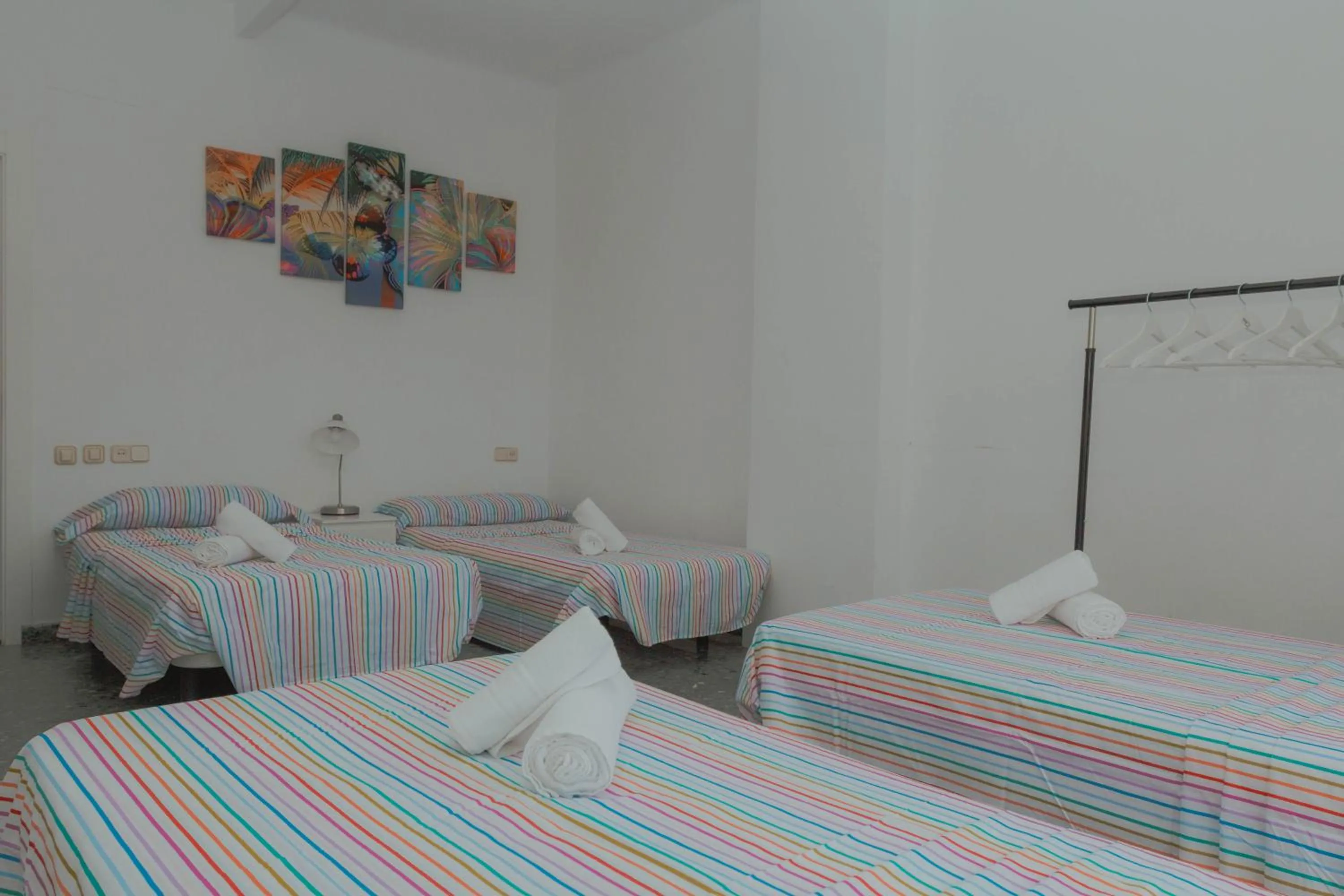 Bedroom, Bed in Marqués de Guadiaro 1 Apartamentos